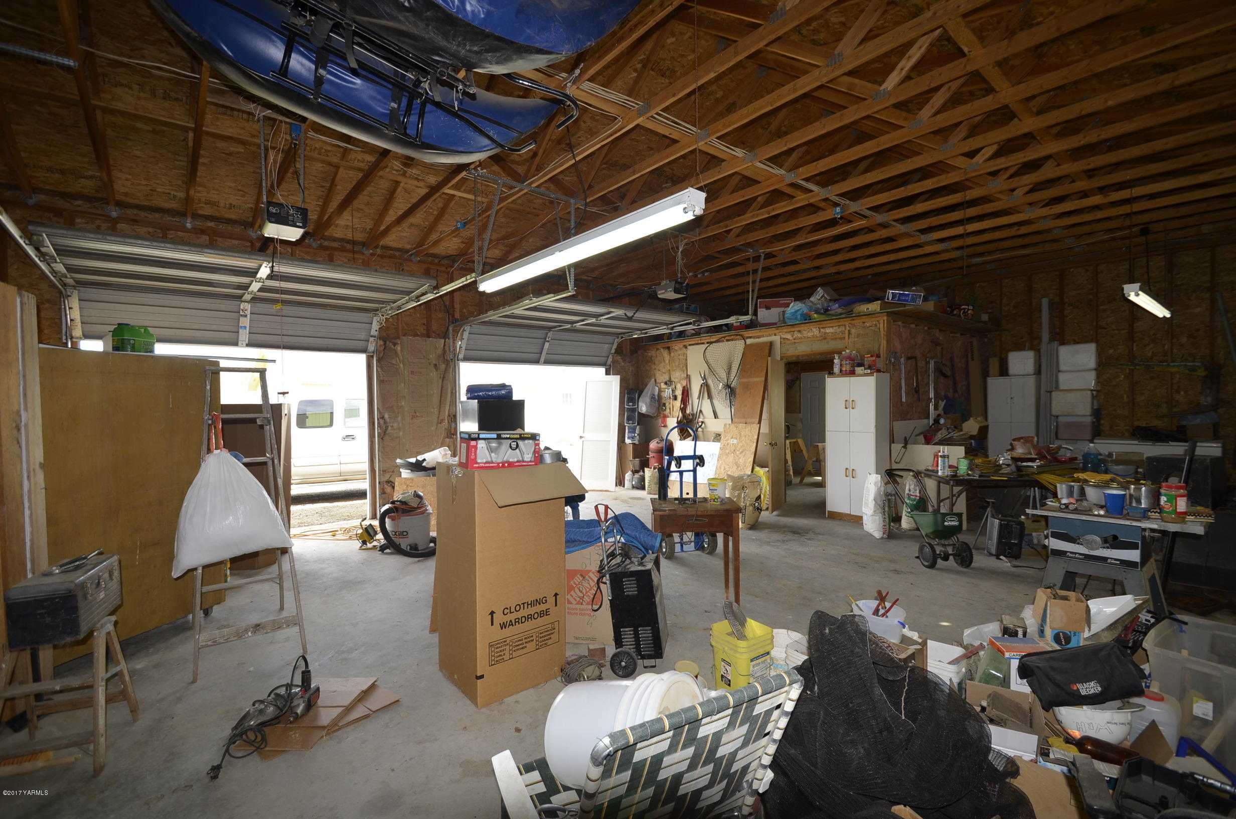 1454 Konnowac Pass Road Moxee, WA 98936 - Photo 28 of 34 a view of a garage with furniture