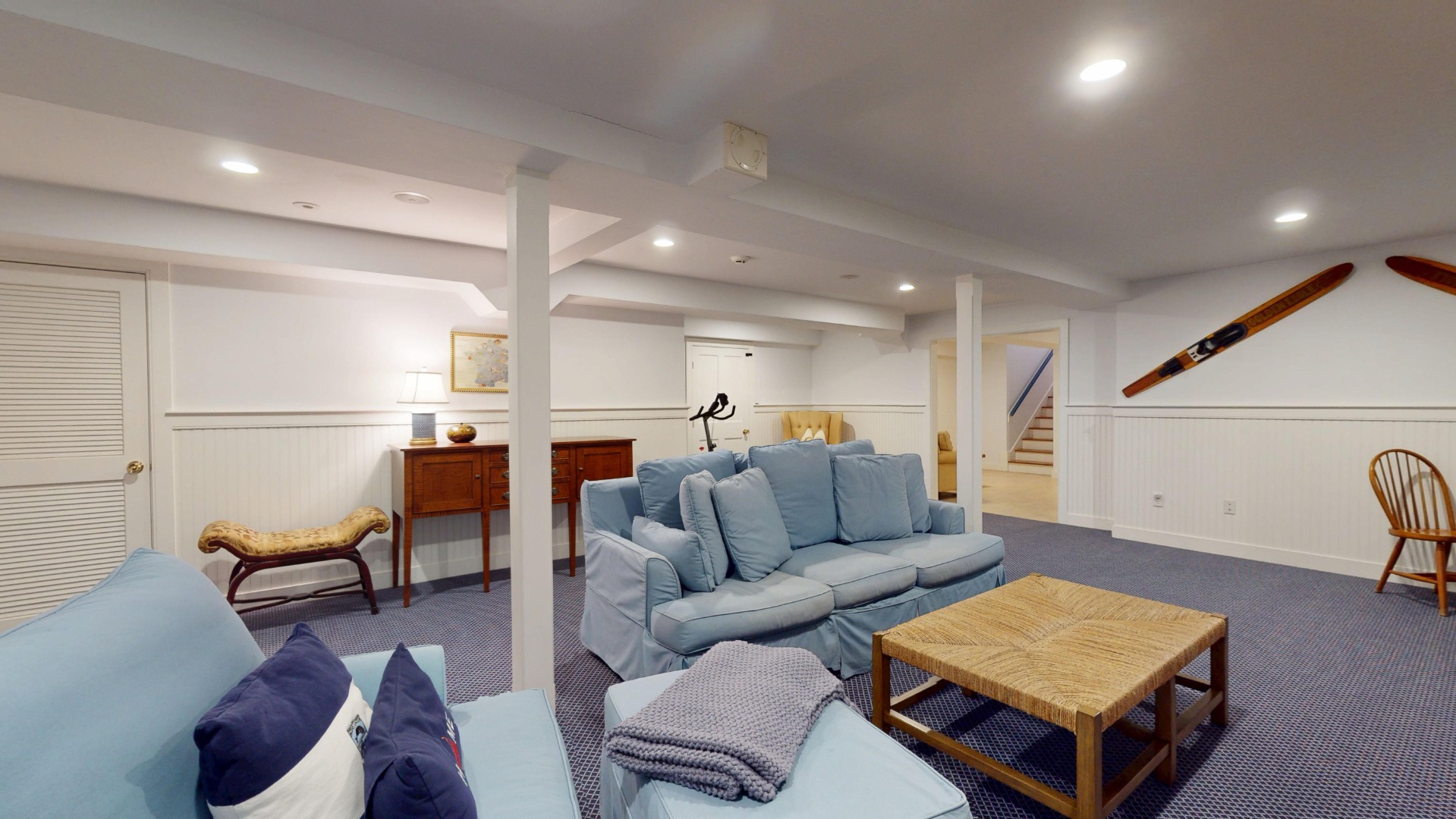 39 A Milk Street Nantucket, MA 02554 - Photo 45 of 56 a living room with furniture and a couch