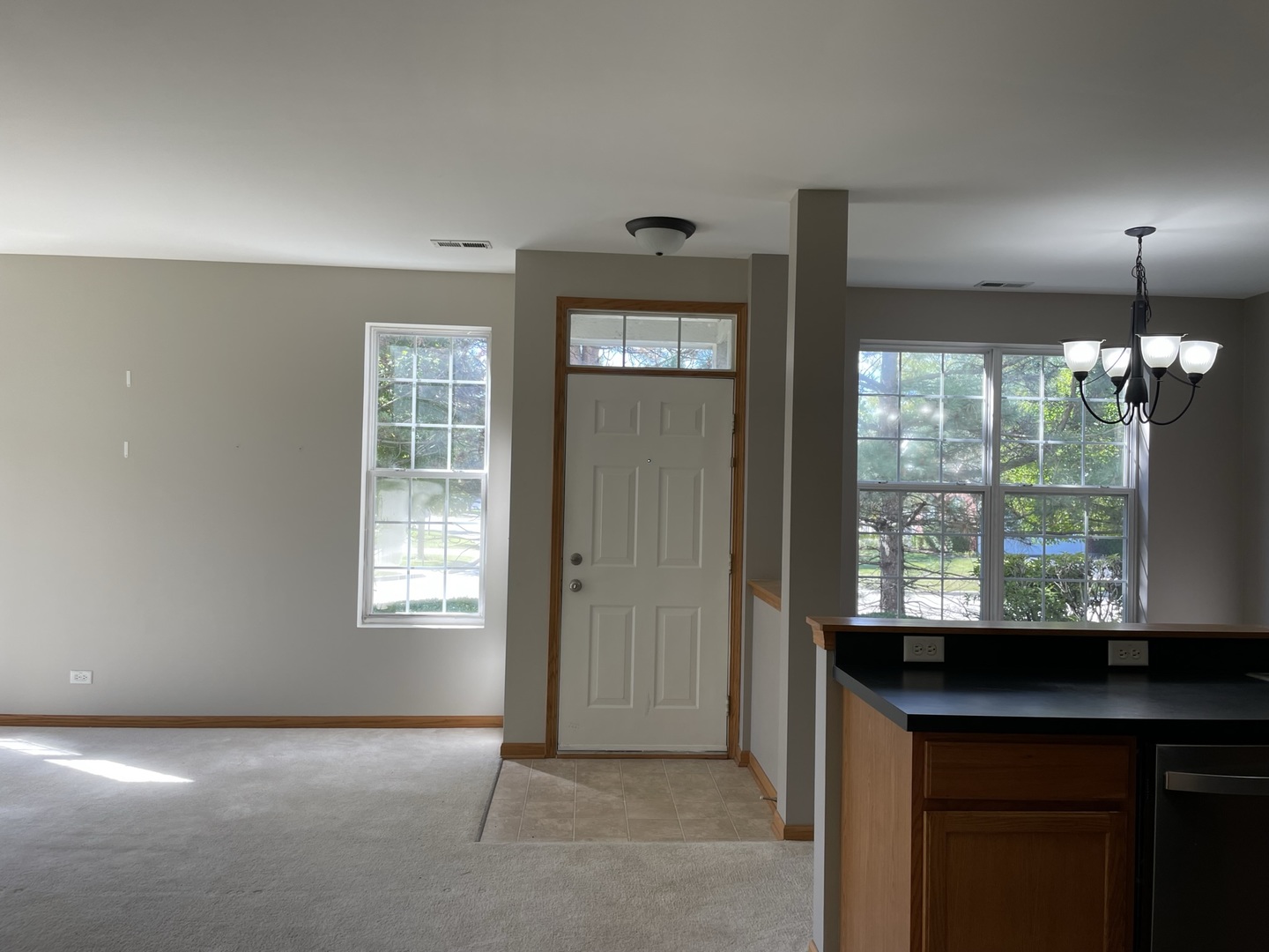 1531 Millbrook Drive Algonquin, IL 60102 - Photo 4 of 14 an empty room with windows and outdoor view
