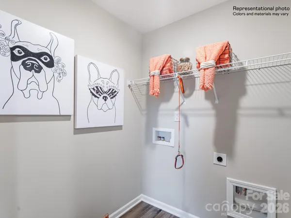 a view of a walk in closet