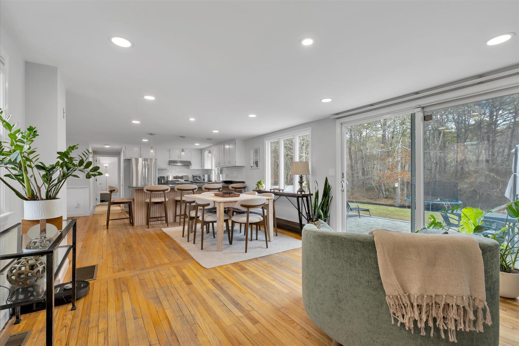 80 Coolidge Road West Yarmouth, MA 02673 - Photo 36 of 37 a living room with furniture and a large window