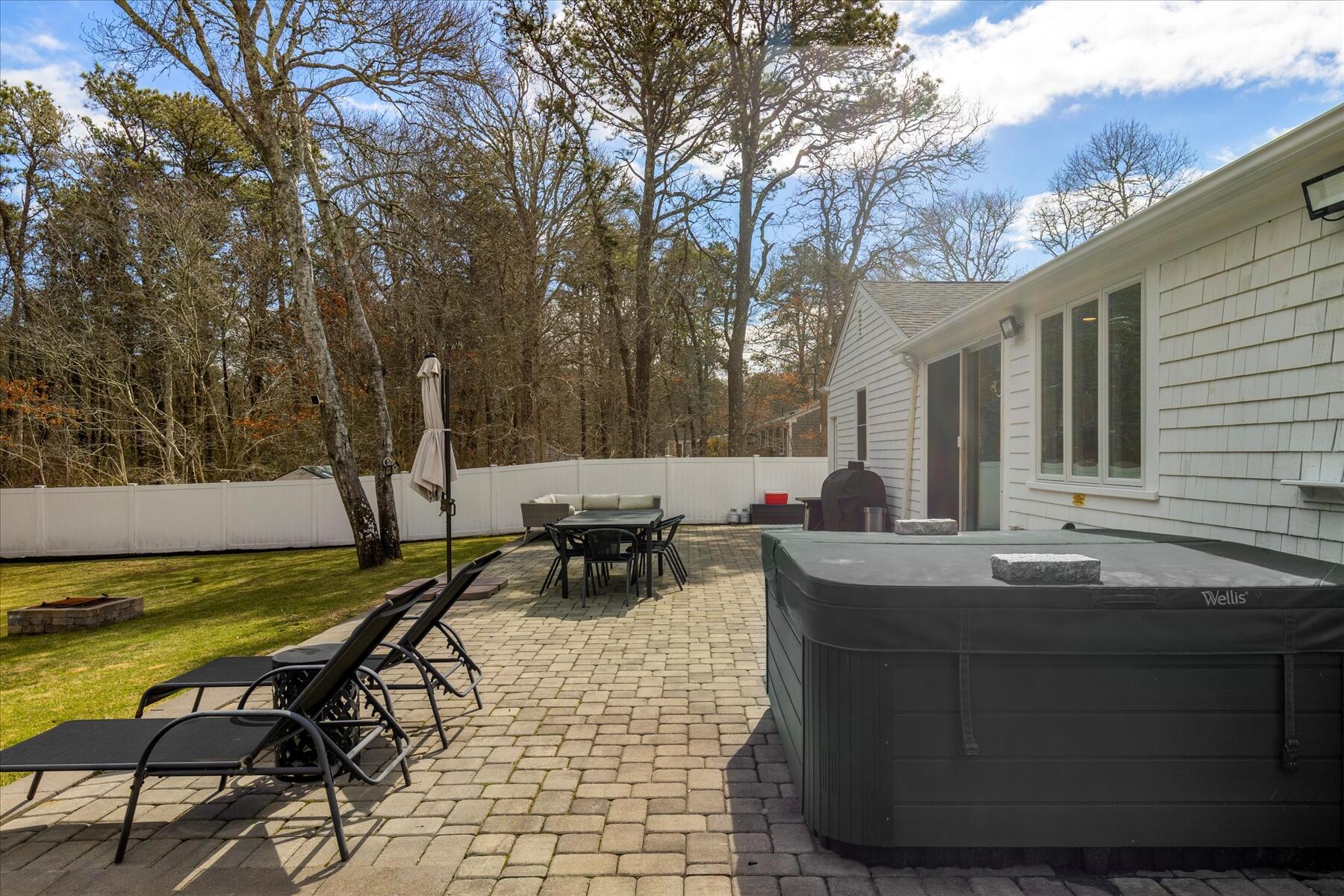 80 Coolidge Road West Yarmouth, MA 02673 - Photo 9 of 37 a view of swimming pool with chairs and tables
