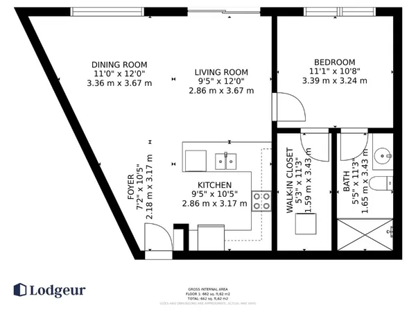 $1,551 | 3550 Main Street, Unit 6225, Houston, TX 77002