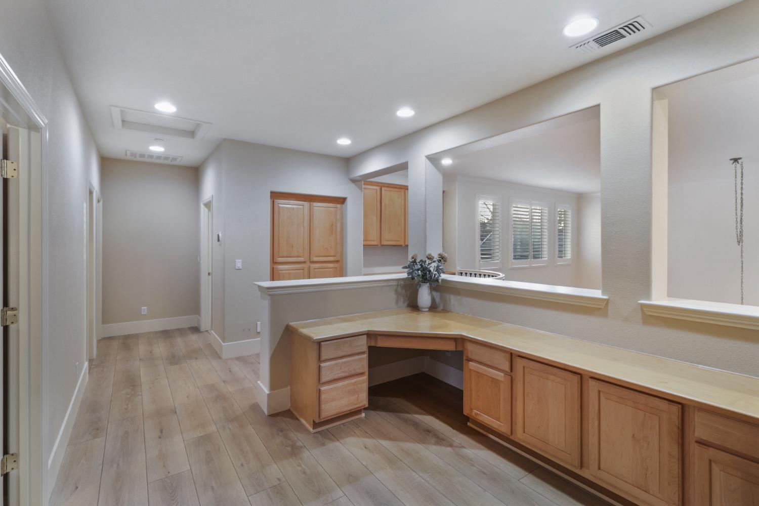 3835 Deer Ridge Lane Auburn, CA 95602 - Photo 49 of 79 a spacious bathroom with a granite countertop sink a mirror and a bathtub