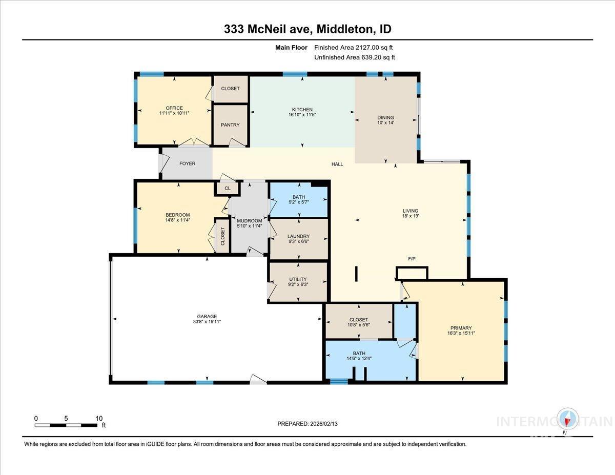 1297 Chena Street Middleton, ID 83644 - Photo 36 of 38 View of room layout