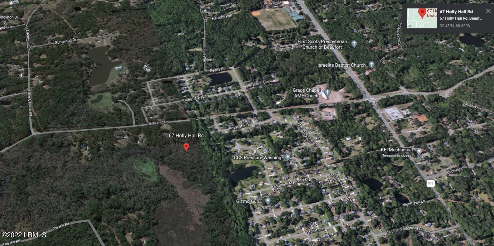 67 Holly Hall Road, Unit A Beaufort, SC 29907 - Photo 10 of 11 google earth