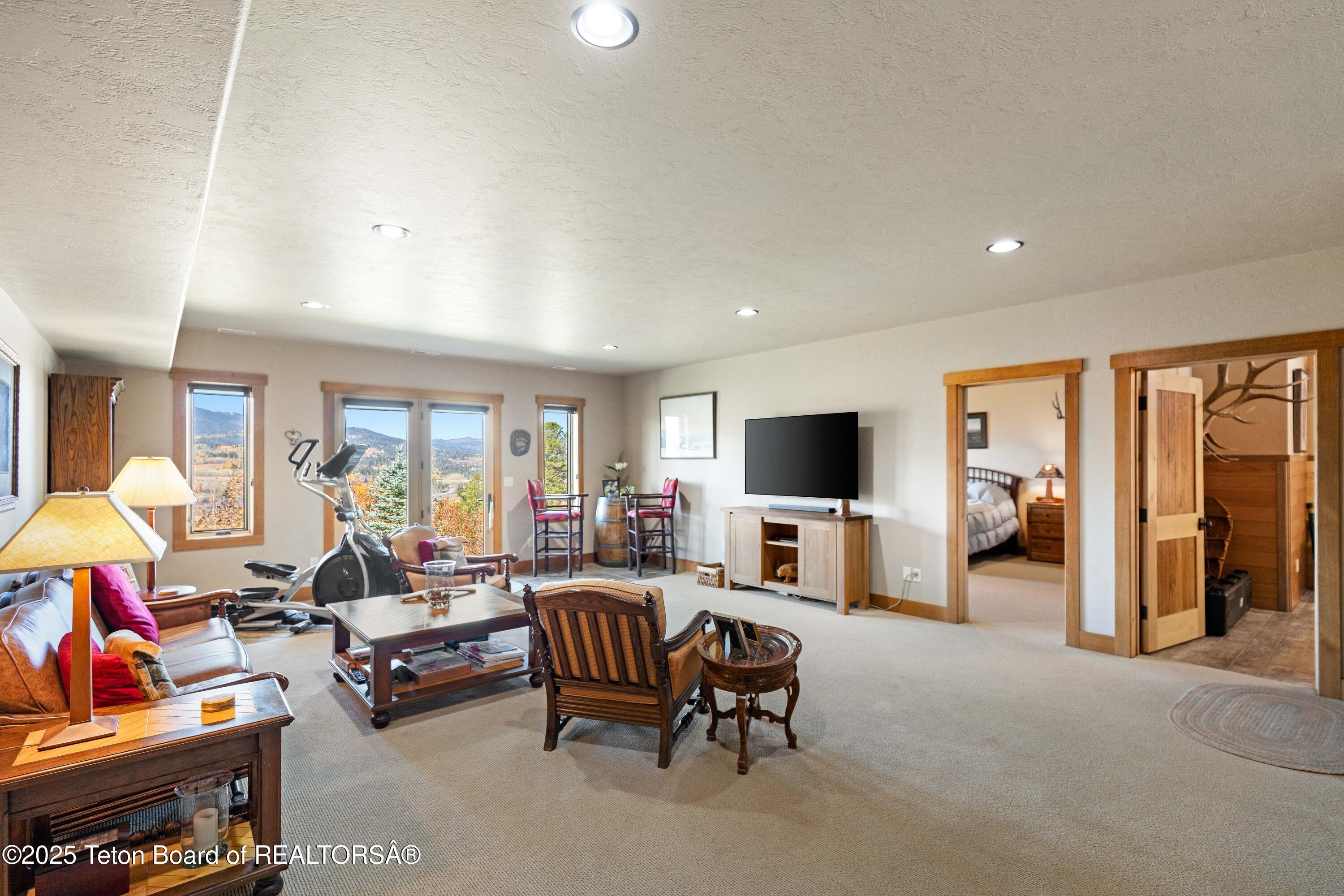 374 Upper Ridge Road Alpine, WY 83128 - Photo 50 of 80 374 Upper Ridge Rd Bsmt Liv Area