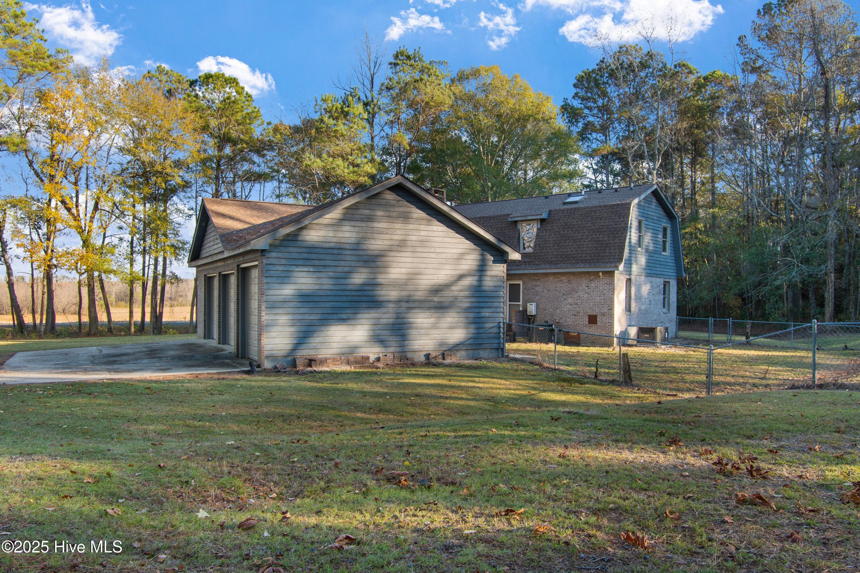50 Irvin Enzor Road South Fair Bluff, NC 28439 - Photo 6 of 31 Back view towards garages