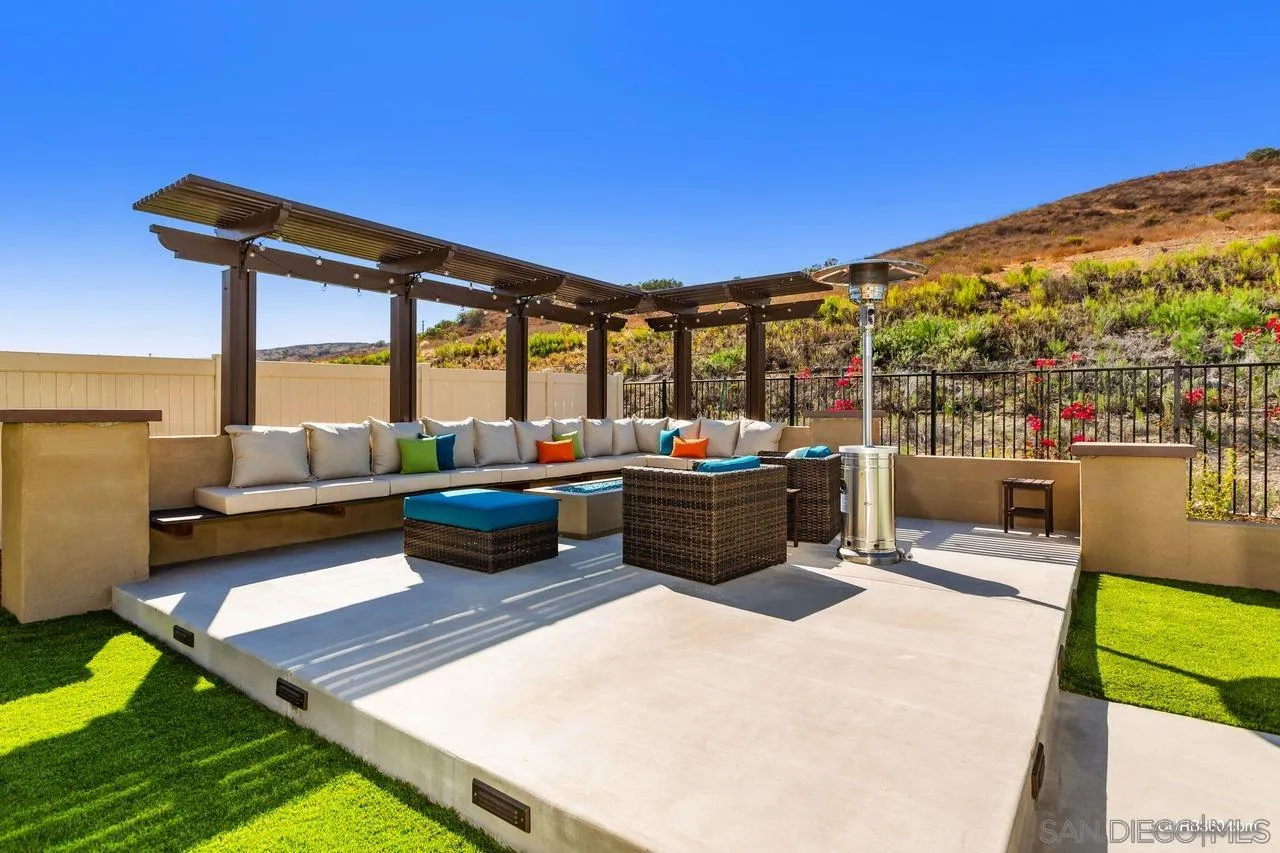 9014 Hightail Drive Santee, CA 92071 - Photo 35 of 45 a view of a patio with swimming pool