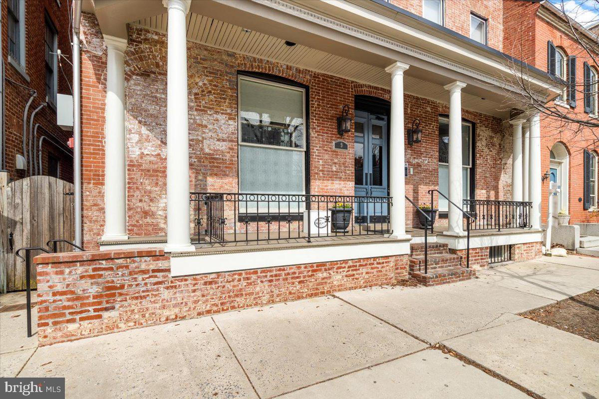 9 East 2nd Street, Unit 1B Frederick, MD 21701 - Photo 20 of 27 Front porch to Market and 2nd st.