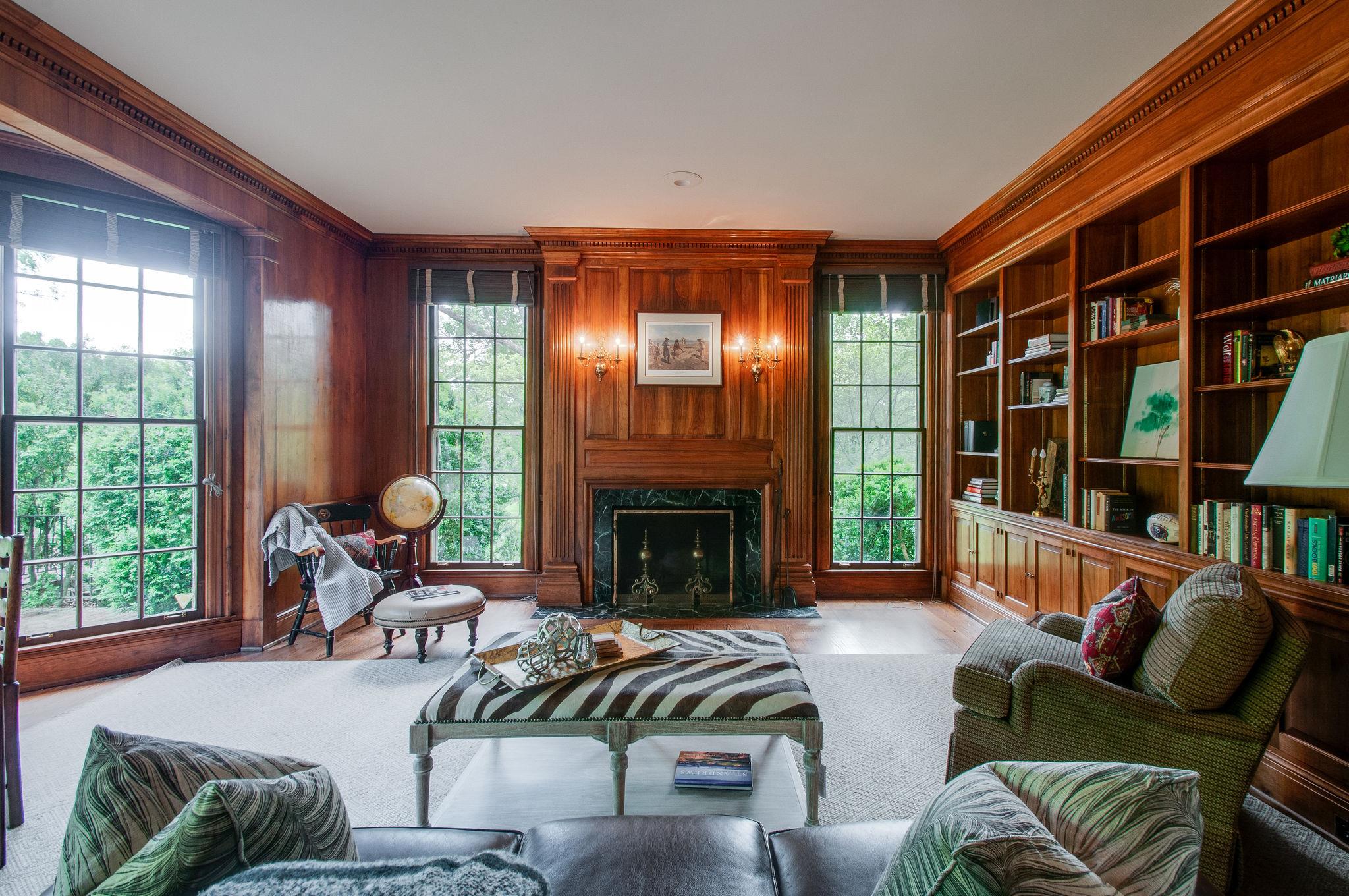 4737 Post Road Nashville, TN 37205 - Photo 11 of 30 a living room with furniture fireplace and window