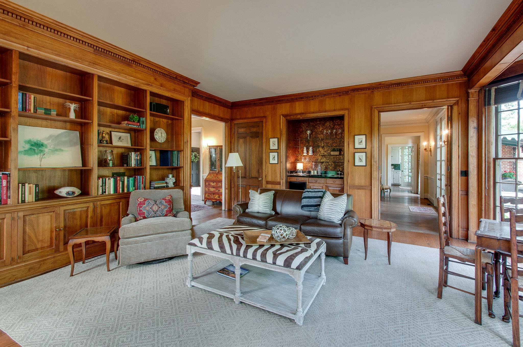 4737 Post Road Nashville, TN 37205 - Photo 12 of 30 a living room with furniture and a large window