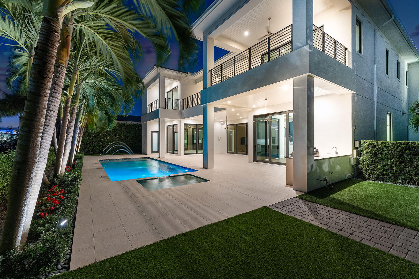 2352 Acorn Palm Road Boca Raton, FL 33432 - Photo 66 of 73 2352_Acorn_Palm_Road_Dusk_08