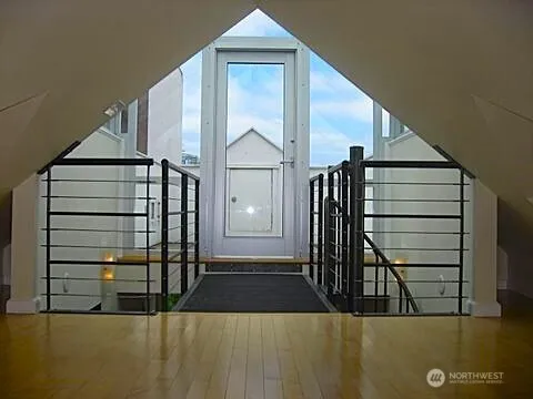 a view of entryway and hall