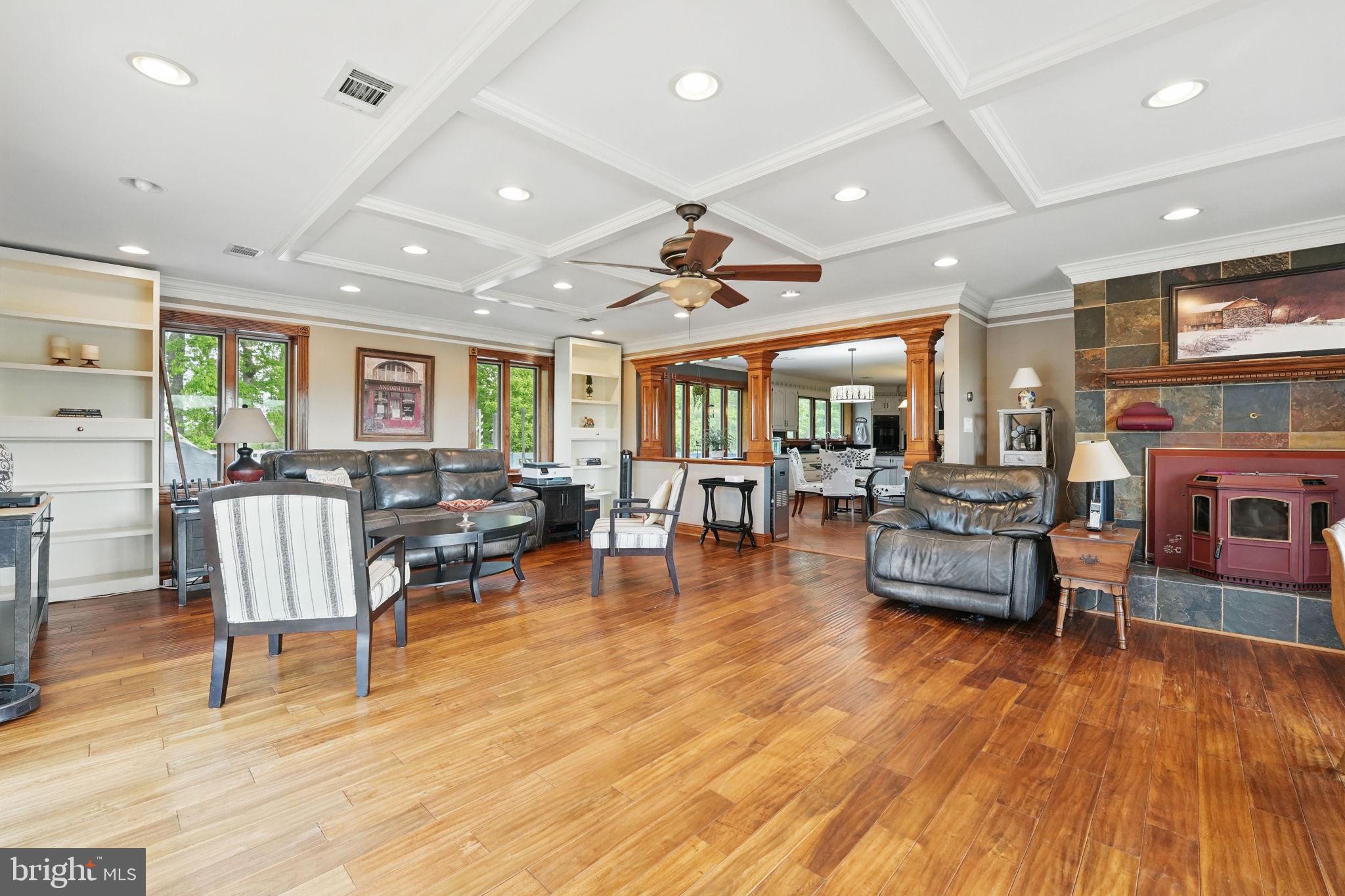 8511 Leeds Manor Road Warrenton, VA 20186 - Photo 7 of 36 a living room with furniture and wooden floor