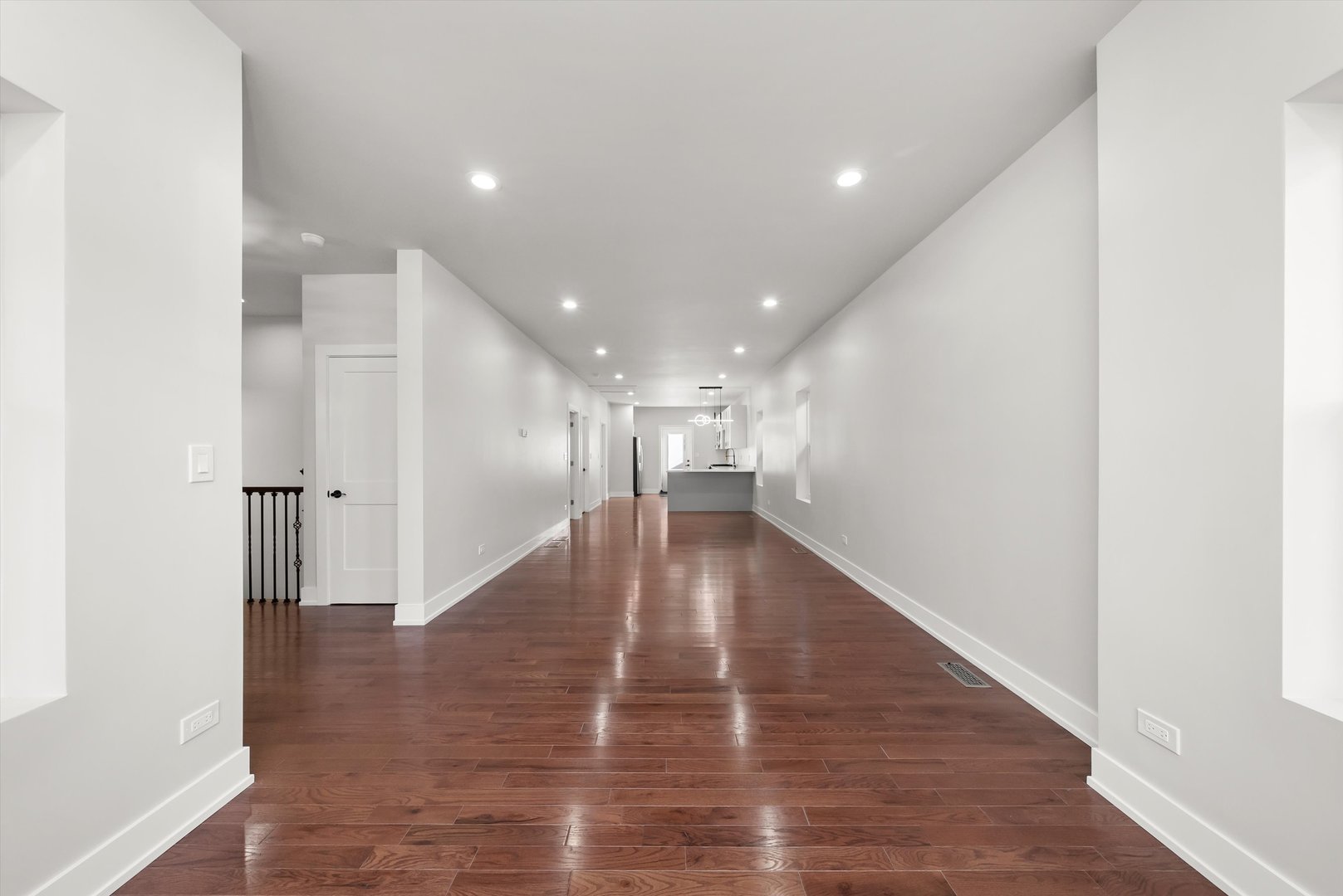 1631 North Parkside Avenue Chicago, IL 60639 - Photo 4 of 33 a view of gallery with wooden floor