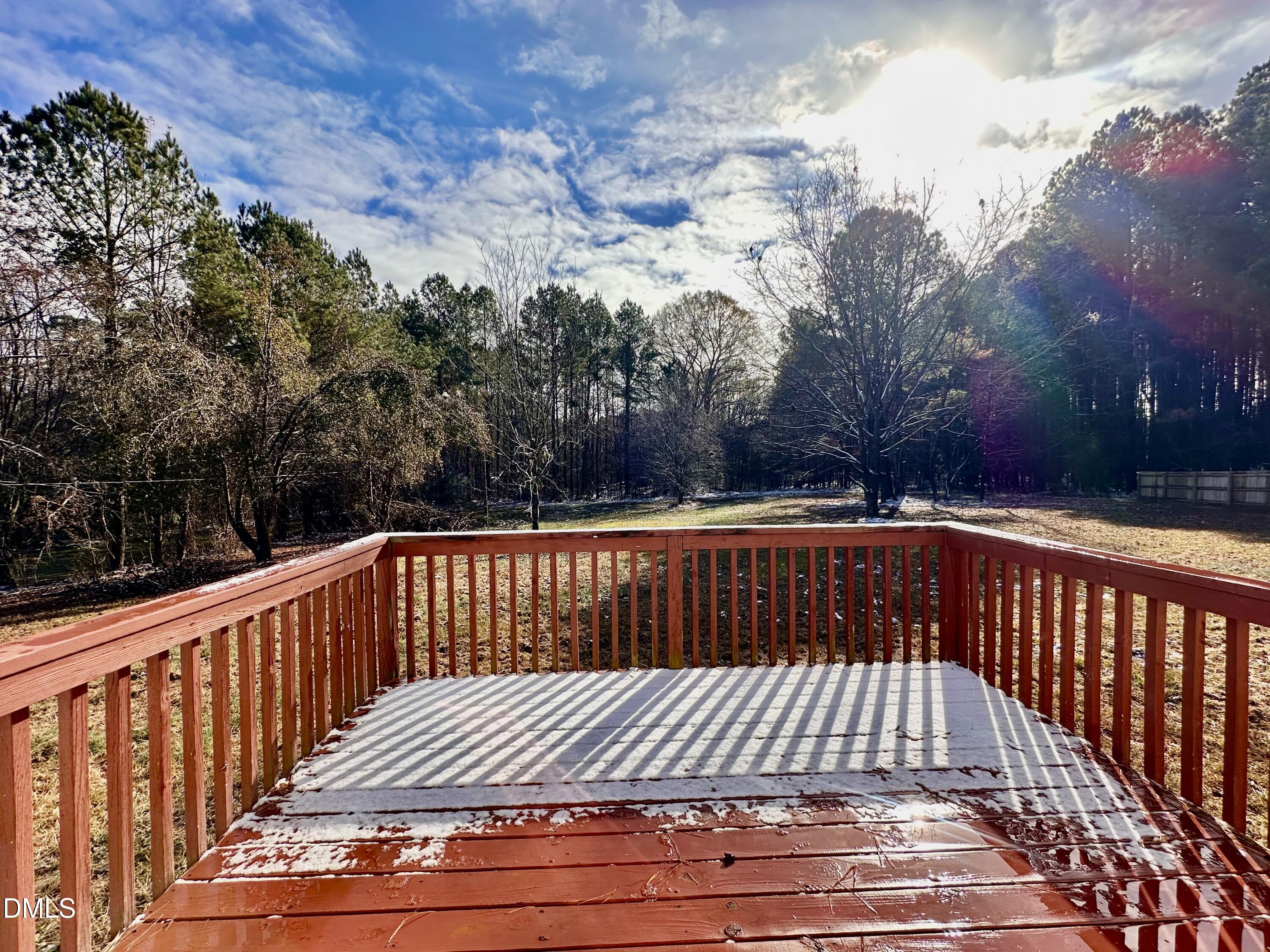 420 Tippett Road Zebulon, NC 27597 - Photo 14 of 14 a view of outdoor space with deck