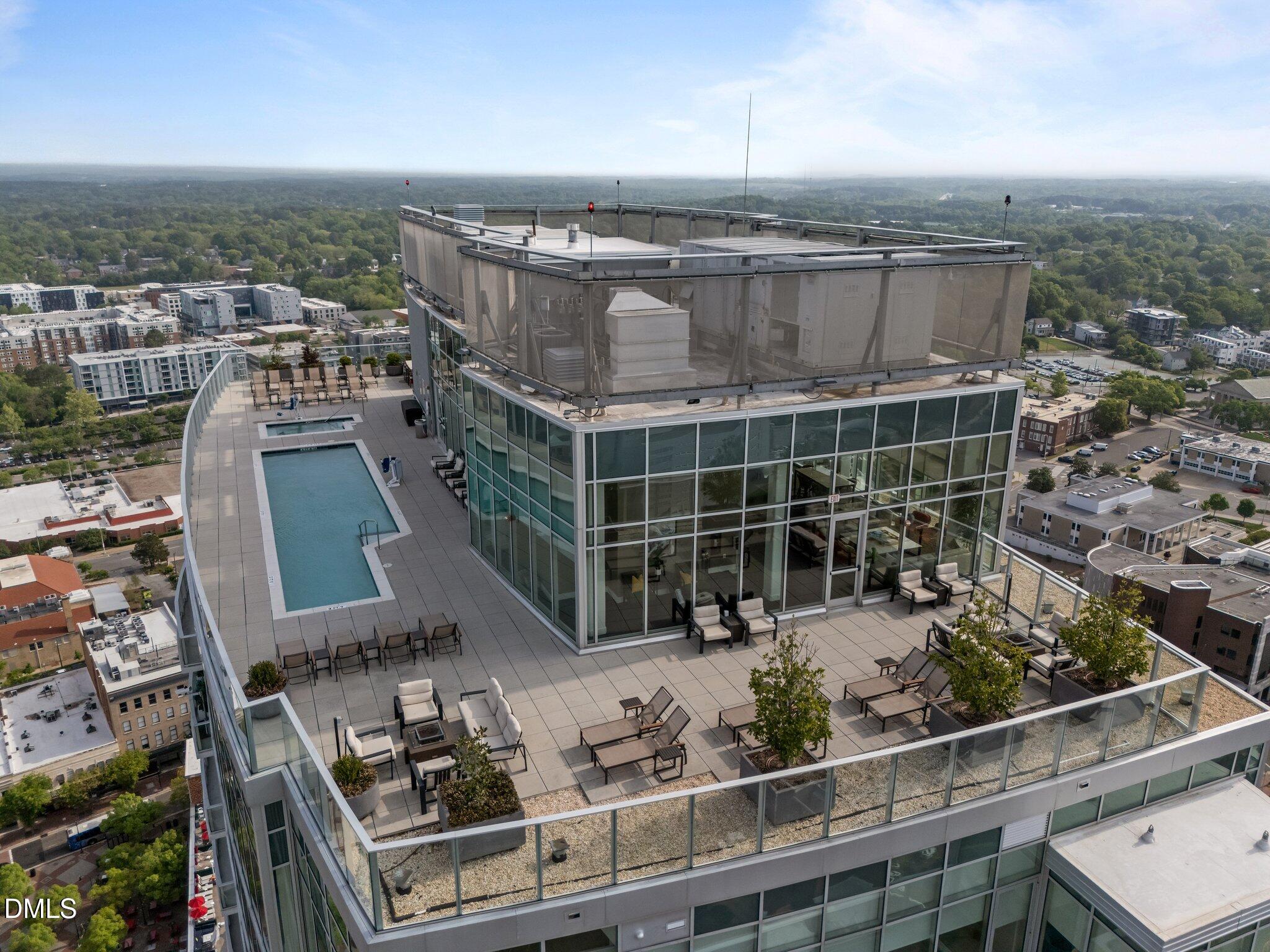 110 Corcoran Street, Unit 2101 Durham, NC 27701 - Photo 22 of 23 an aerial view of multiple house