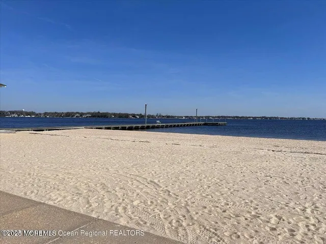 a view of an ocean and beach