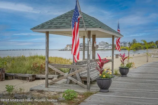 a view of outdoor space with seating space
