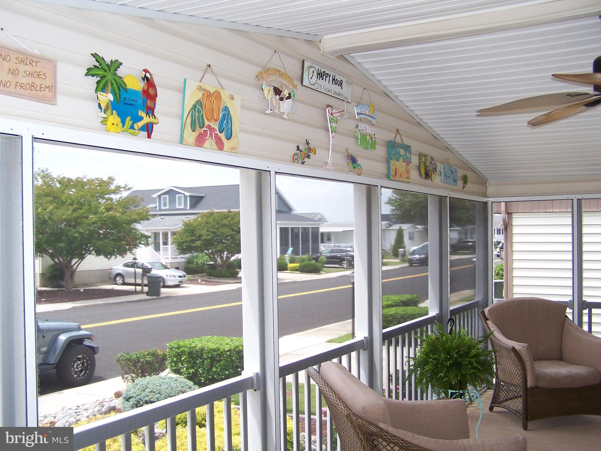 120 Clamshell Road Ocean City, MD 21842 - Photo 10 of 47 Screened Porch View
