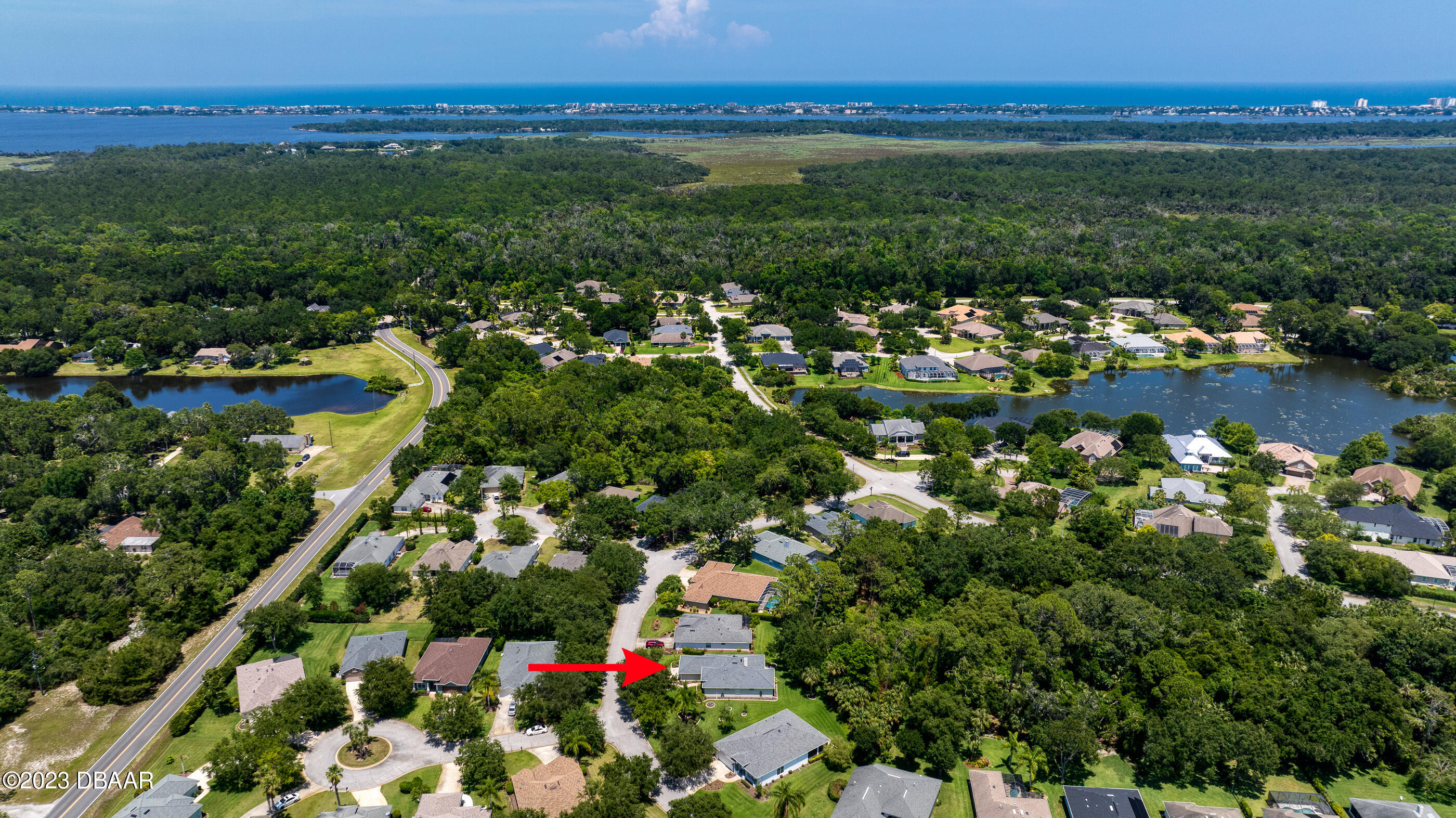 87 Timucuan Drive Ormond Beach, FL 32174 - Photo 47 of 63 a view of a city