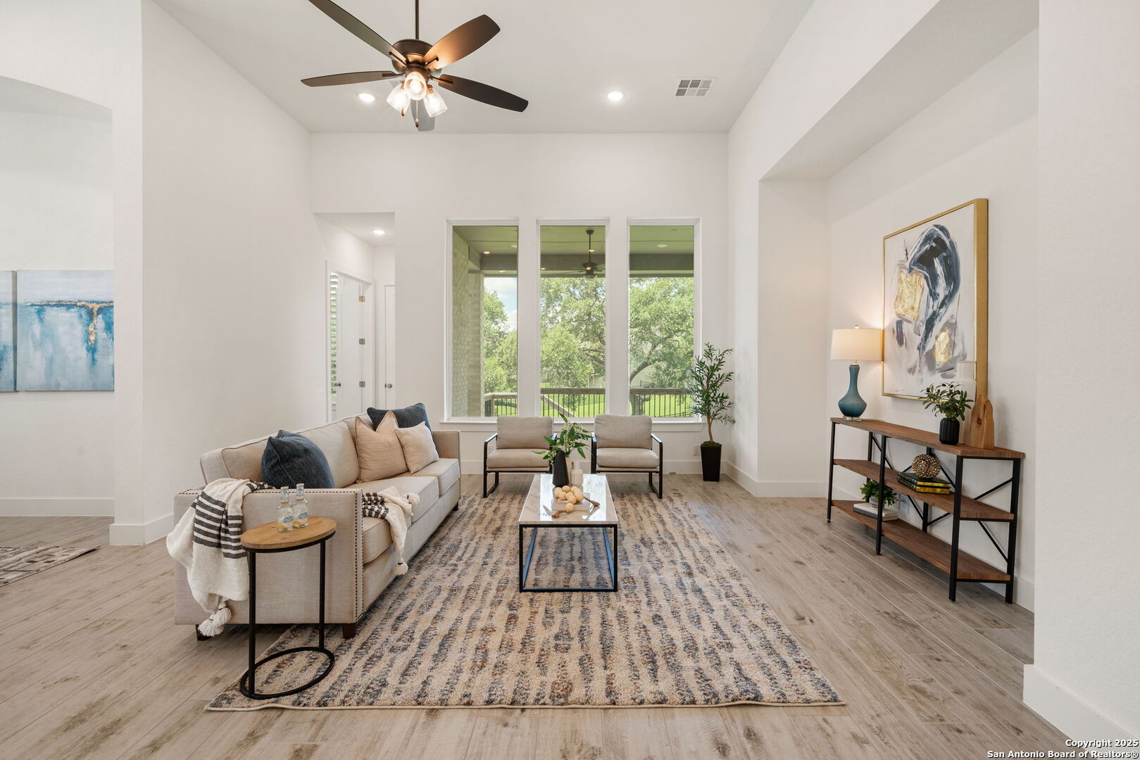 220 Corazon Boerne, TX 78006 - Photo 8 of 50 a living room with furniture and a large window