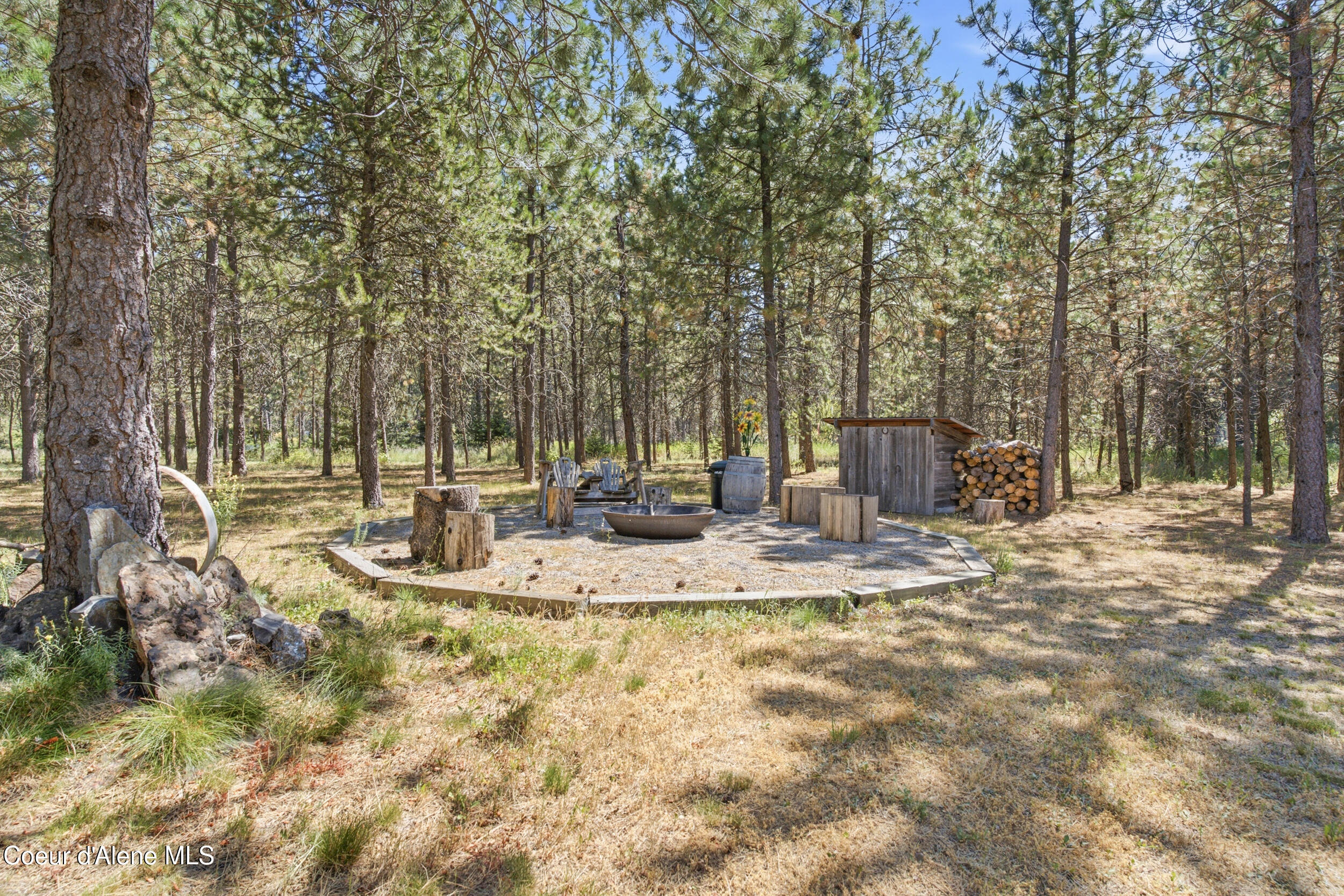 27294 North Clagstone Road Athol, ID 83801 - Photo 52 of 77 Fire Pit