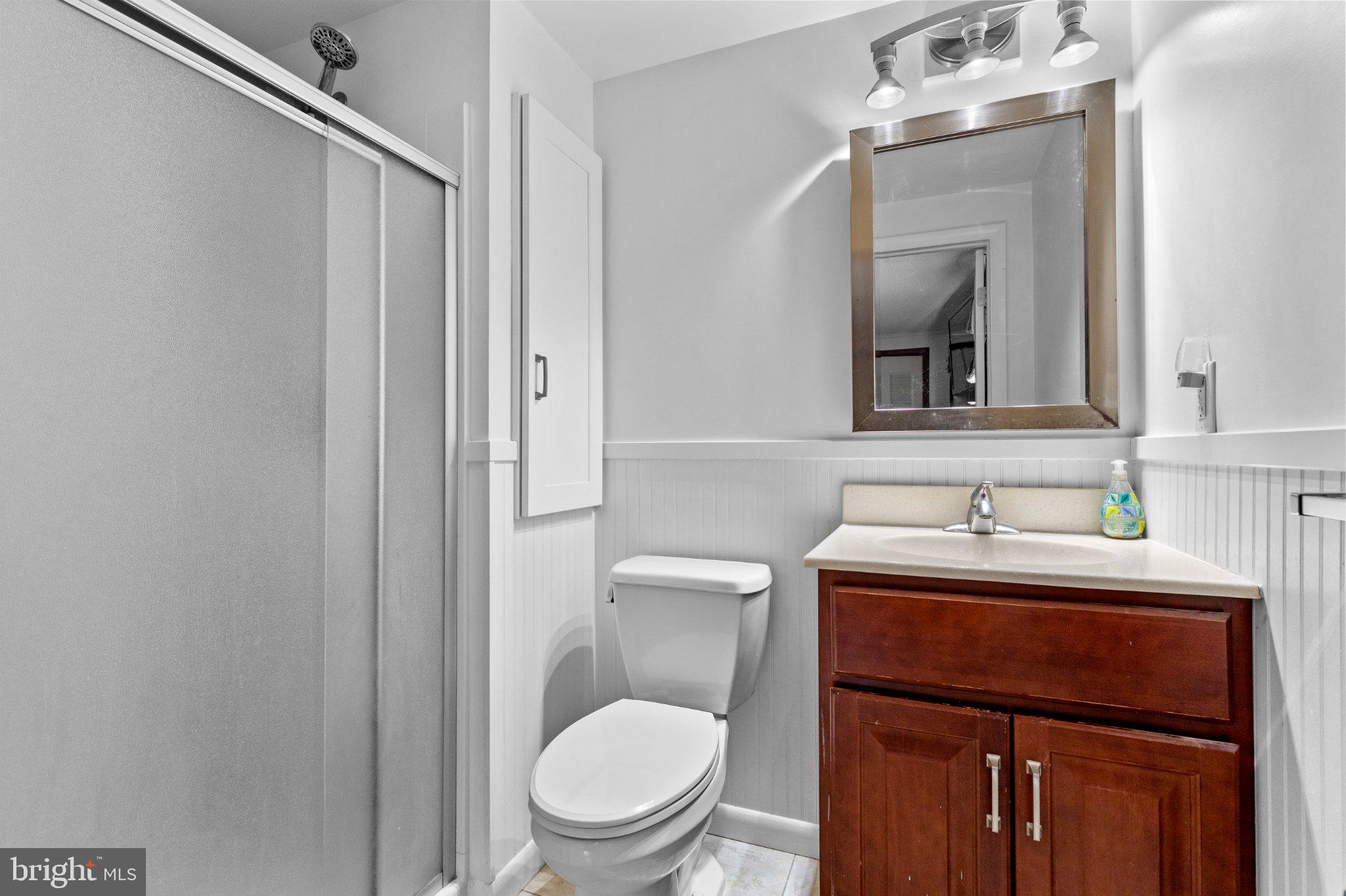 430 Fairview Road Manheim, PA 17545 - Photo 16 of 32 a bathroom with a toilet a sink and mirror