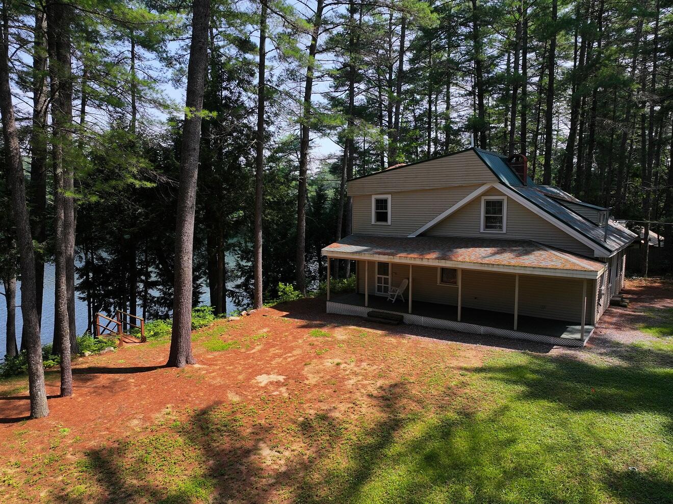 8 Memory Lane Oxford, ME 04270 - Photo 27 of 36 camp side porch