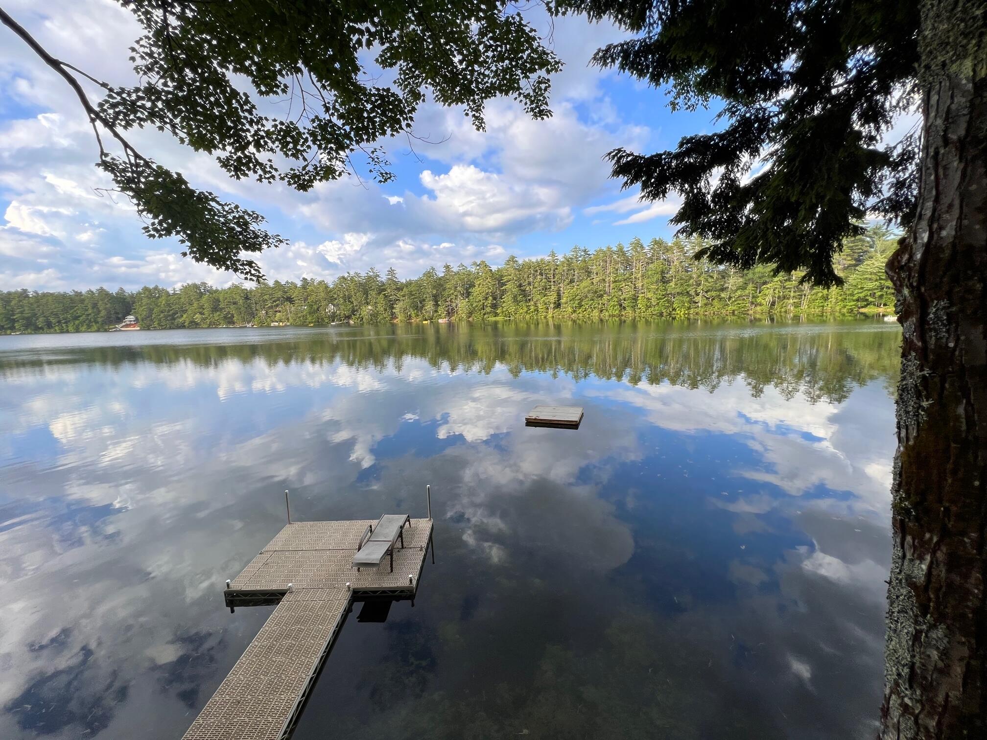 8 Memory Lane Oxford, ME 04270 - Photo 8 of 36 Dock and float at dusk