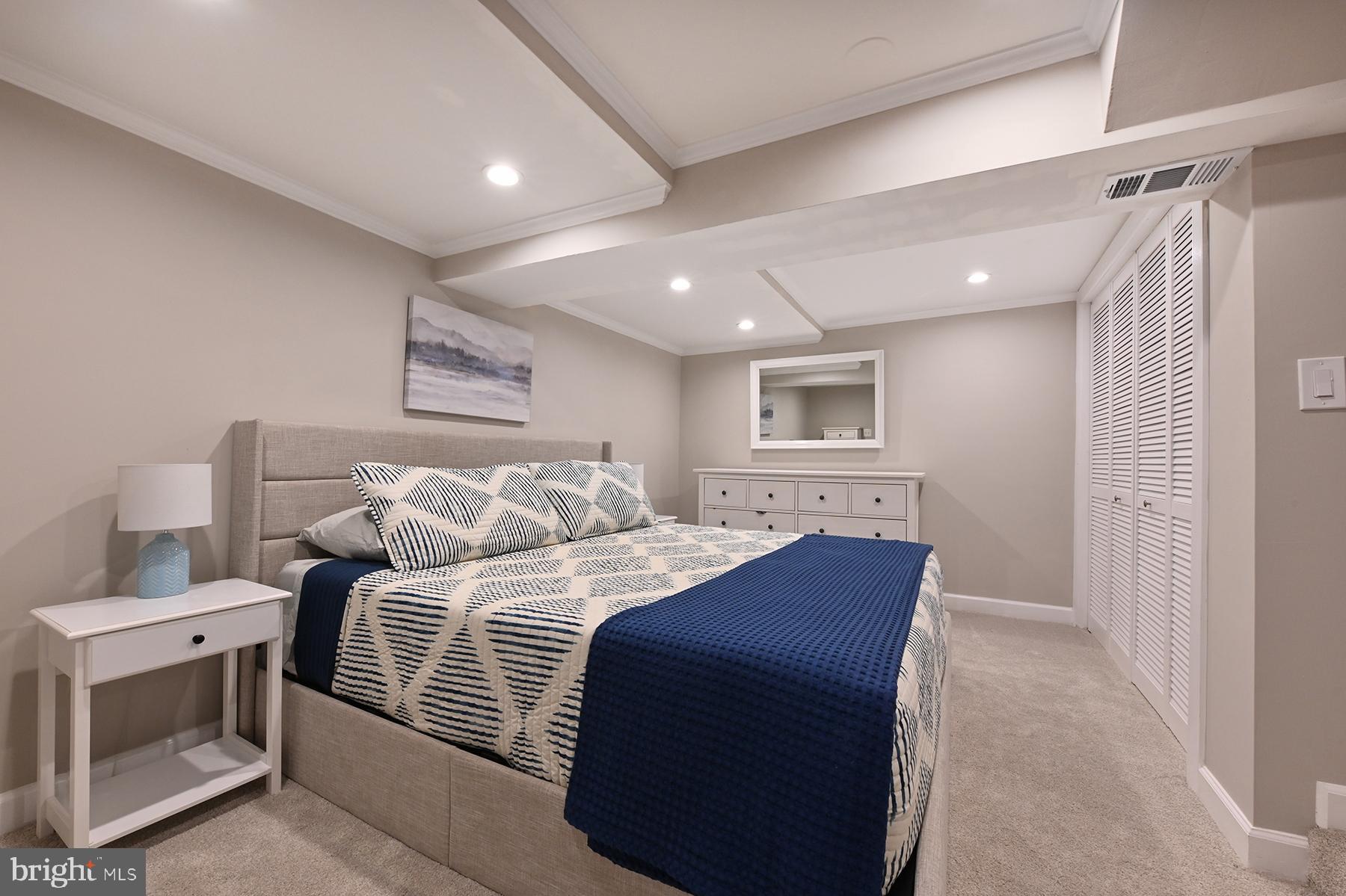 359 Hall Road Crownsville, MD 21032 - Photo 23 of 33 Lower level bedroom is private and quiet