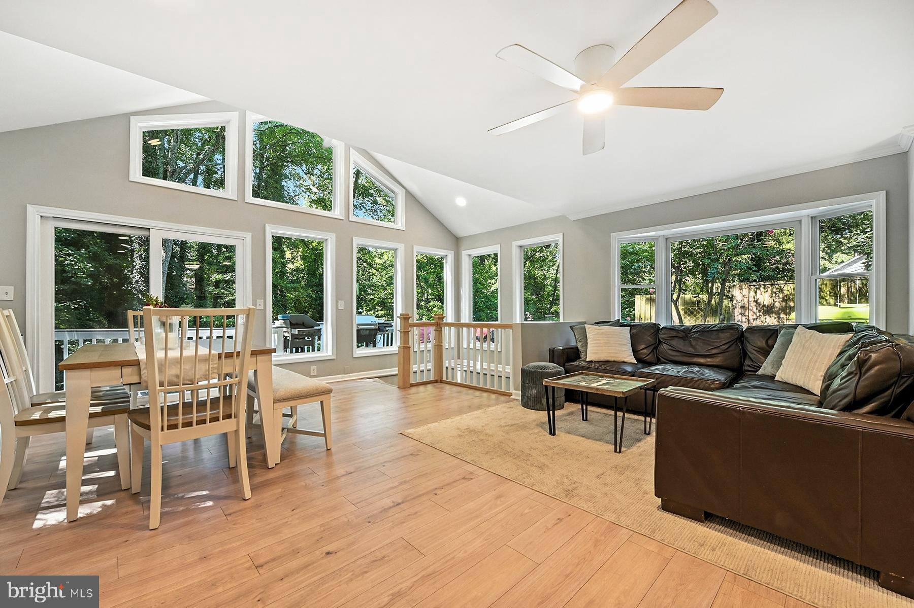 359 Hall Road Crownsville, MD 21032 - Photo 3 of 33 Living/dining room have floor to ceiling windows