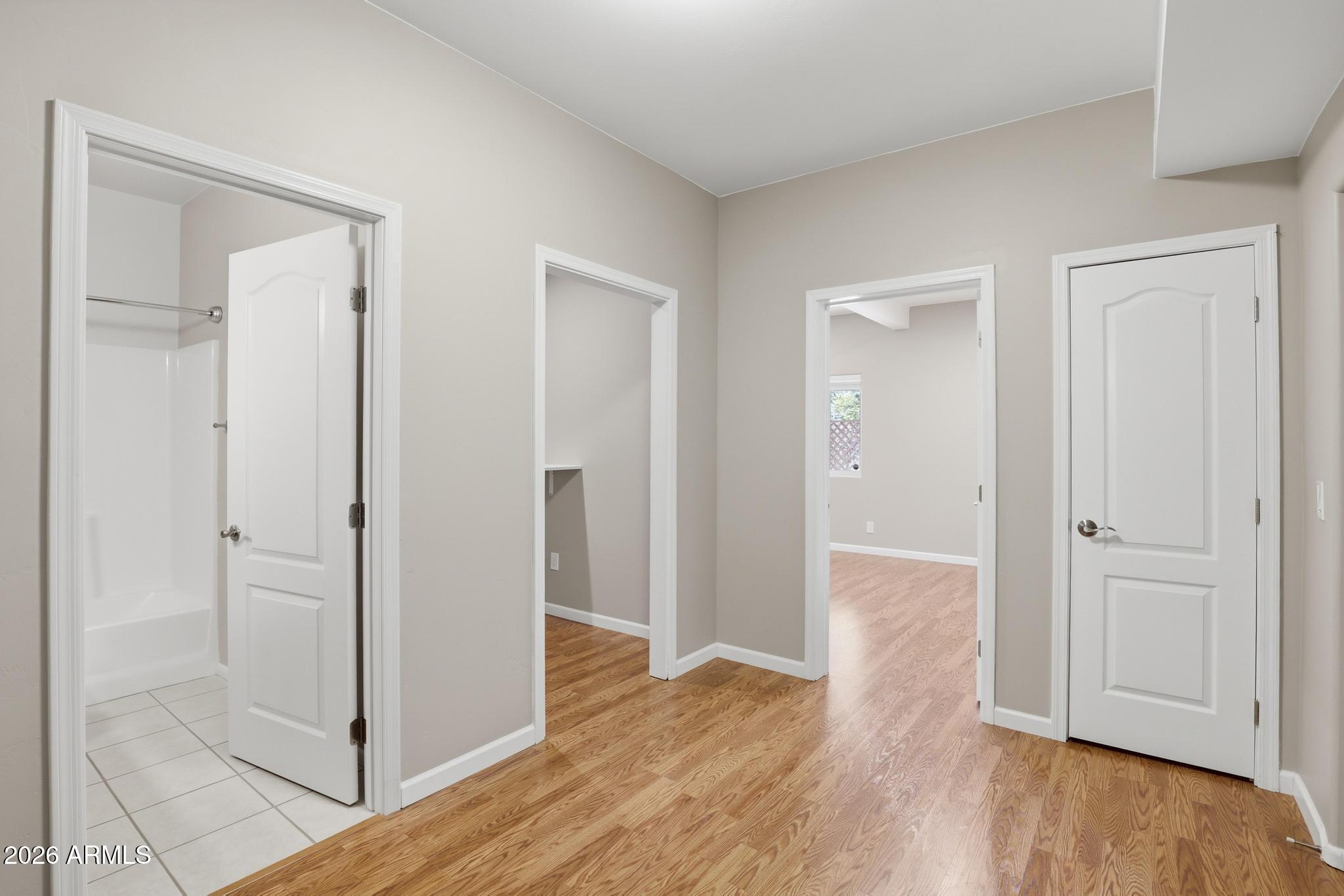 408 East Phoenix Street Payson, AZ 85541 - Photo 26 of 35 a view of a hallway with wooden floor