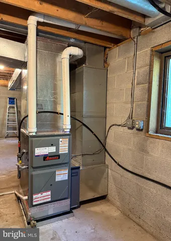 a view of a storage room