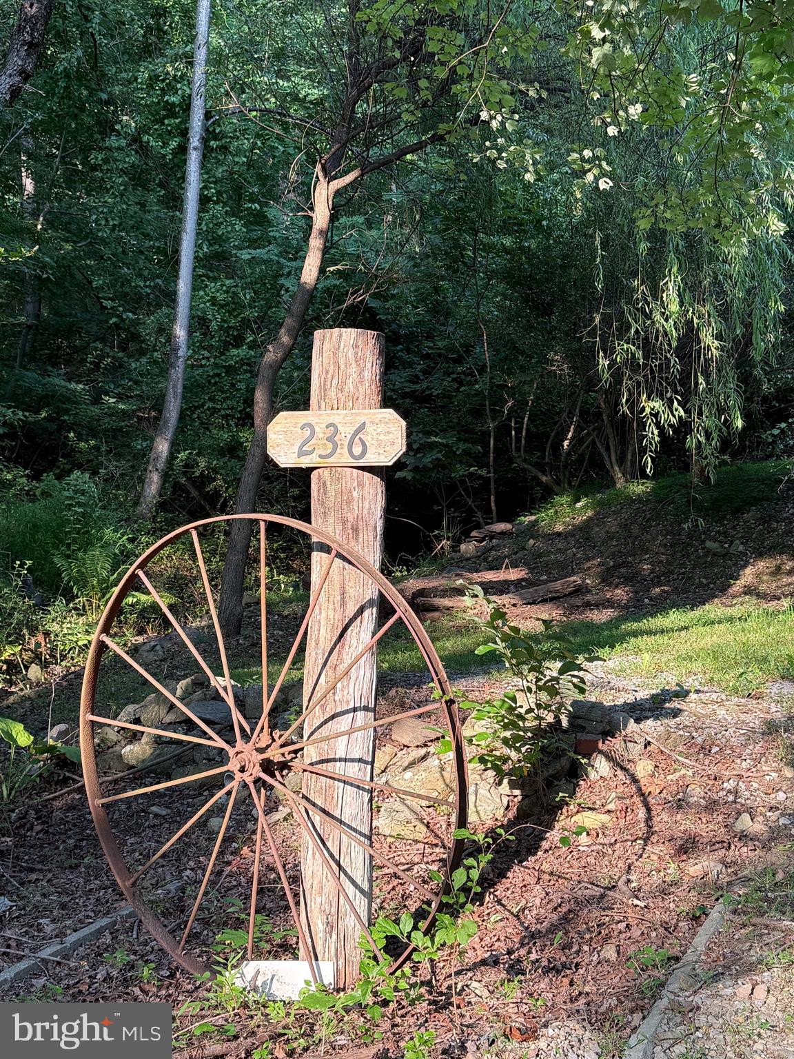 236 Piedmont Orchard Road Linden, VA 22642 - Photo 32 of 39 a front view of a house with garden
