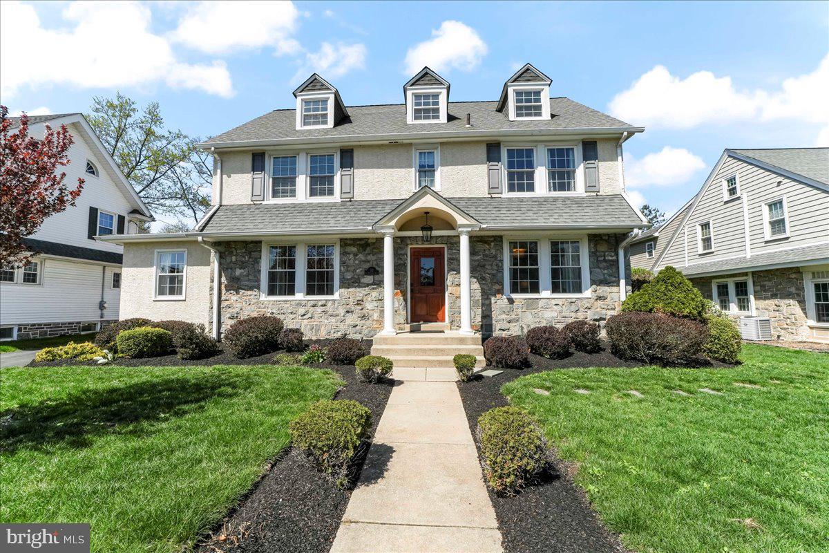 132 North Highland Road Springfield, PA 19064 - Photo 2 of 35 a front view of a house with a yard
