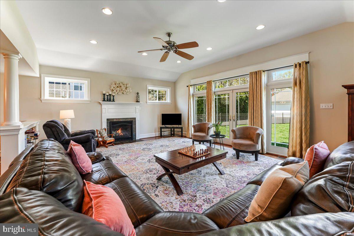 132 North Highland Road Springfield, PA 19064 - Photo 4 of 35 a living room with furniture fireplace and a large window