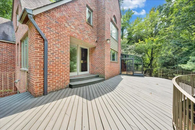 a view of a storage room