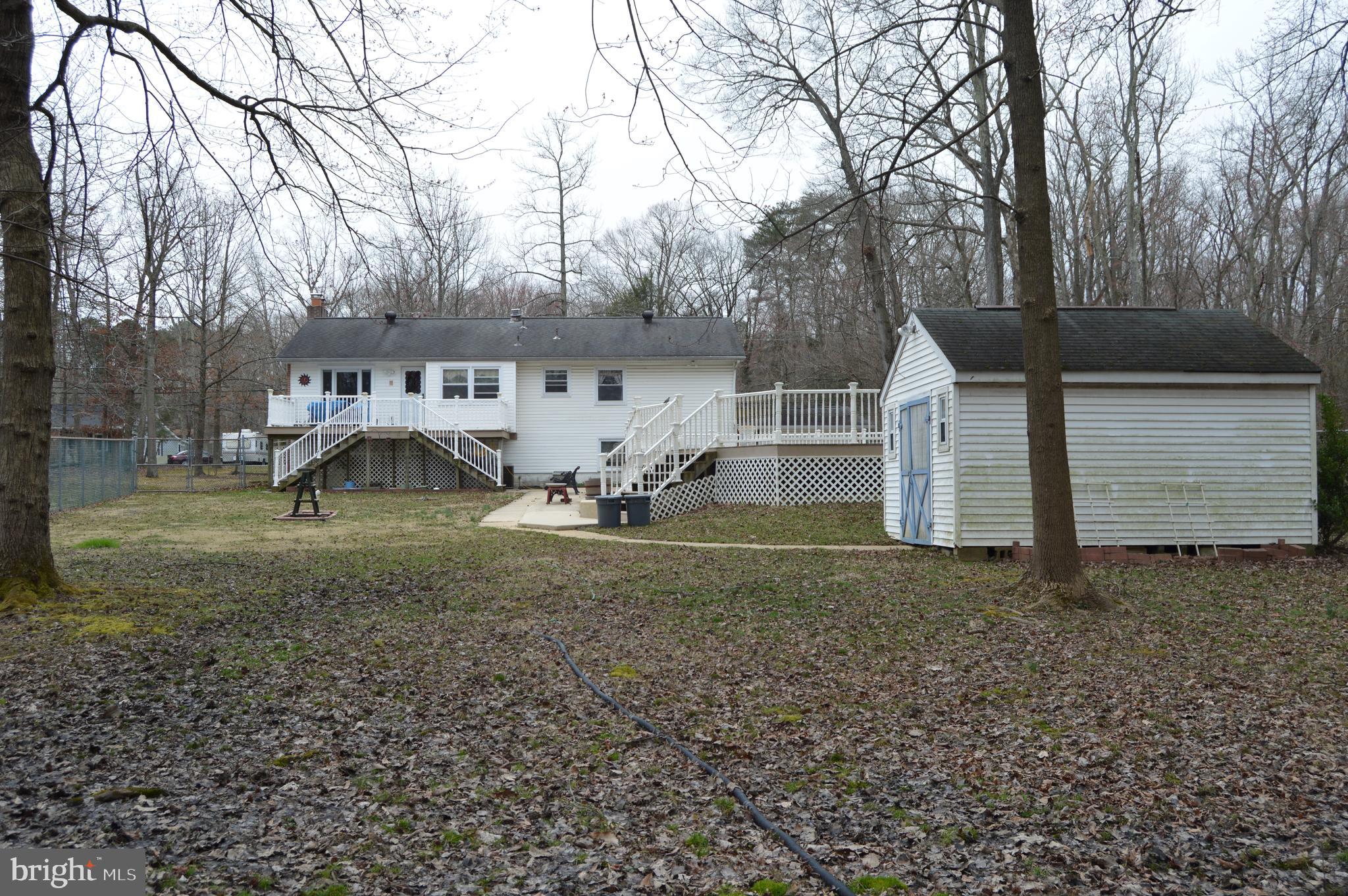 8315 Jacobs Road Severn, MD 21144 - Photo 5 of 37 Fully fenced back yard with 6 foot fence