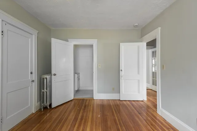 wooden floor in an empty room