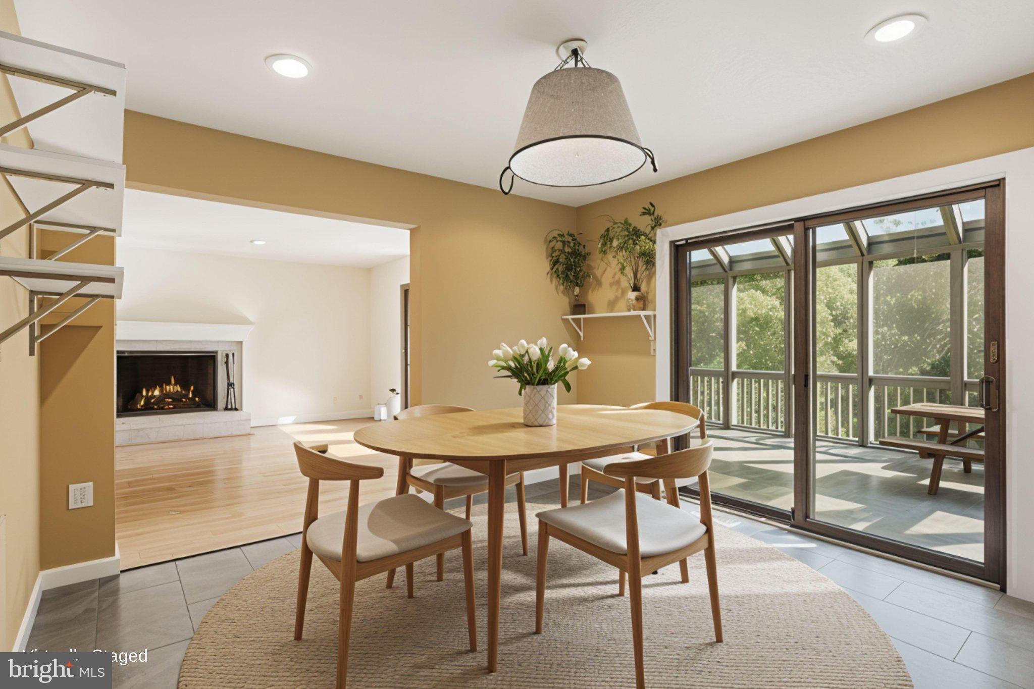 2025 Mock Orange Court Reston, VA 20191 - Photo 15 of 51 Kitchen Breakfast nook