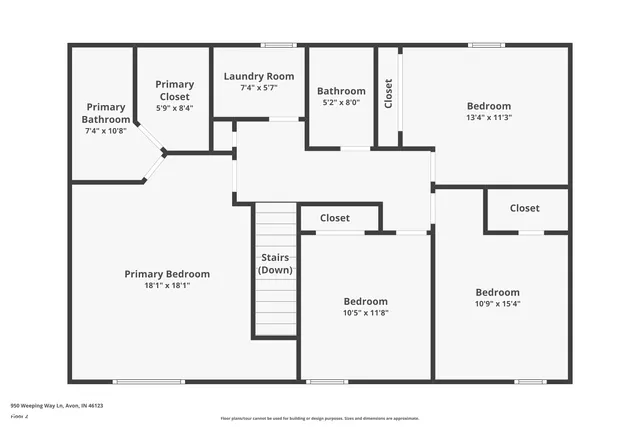 $350,000 | 950 Weeping Way Lane, Avon, IN 46123