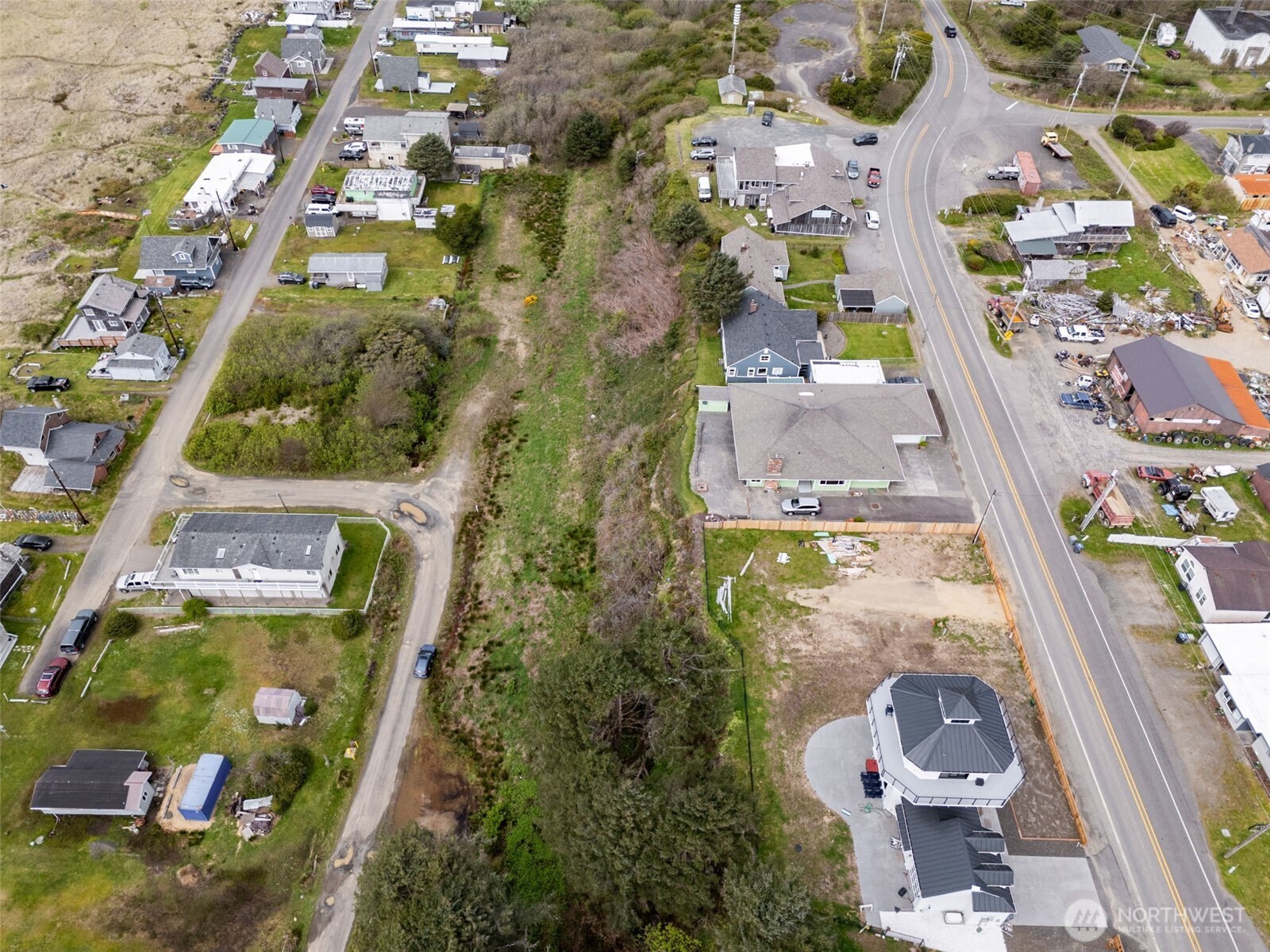 4784 Beach Lane Moclips, WA 98562 - Photo 7 of 10 an aerial view of residential houses with outdoor space