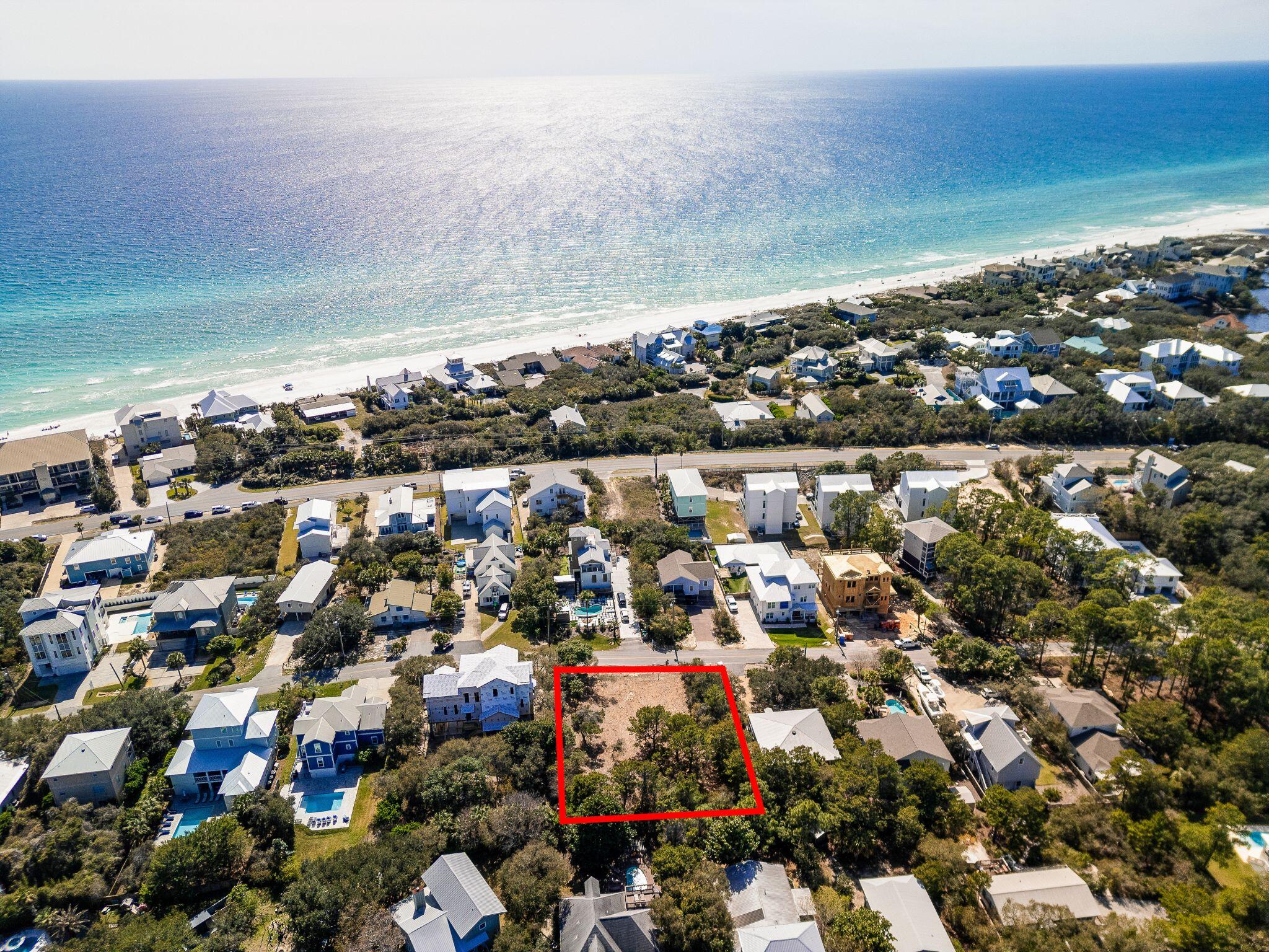 Tbd Baird Road Santa Rosa Beach, FL 32459 - Photo 8 of 17 BairdRd-ViewFromLotToBeach-1
