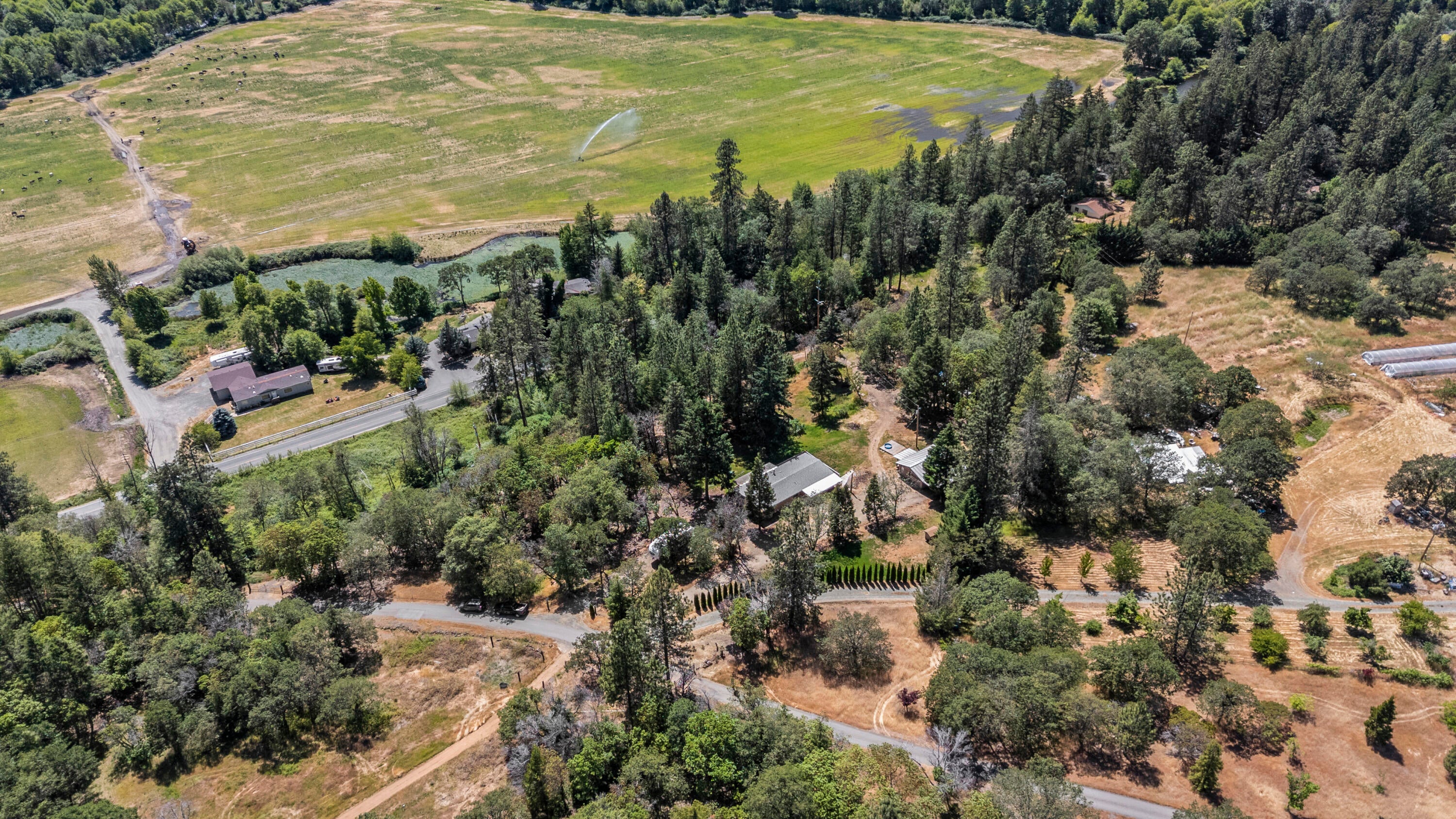 10244 North Applegate Road Grants Pass, OR 97527 - Photo 20 of 24 10244 North Applegate Road - Drone - 07