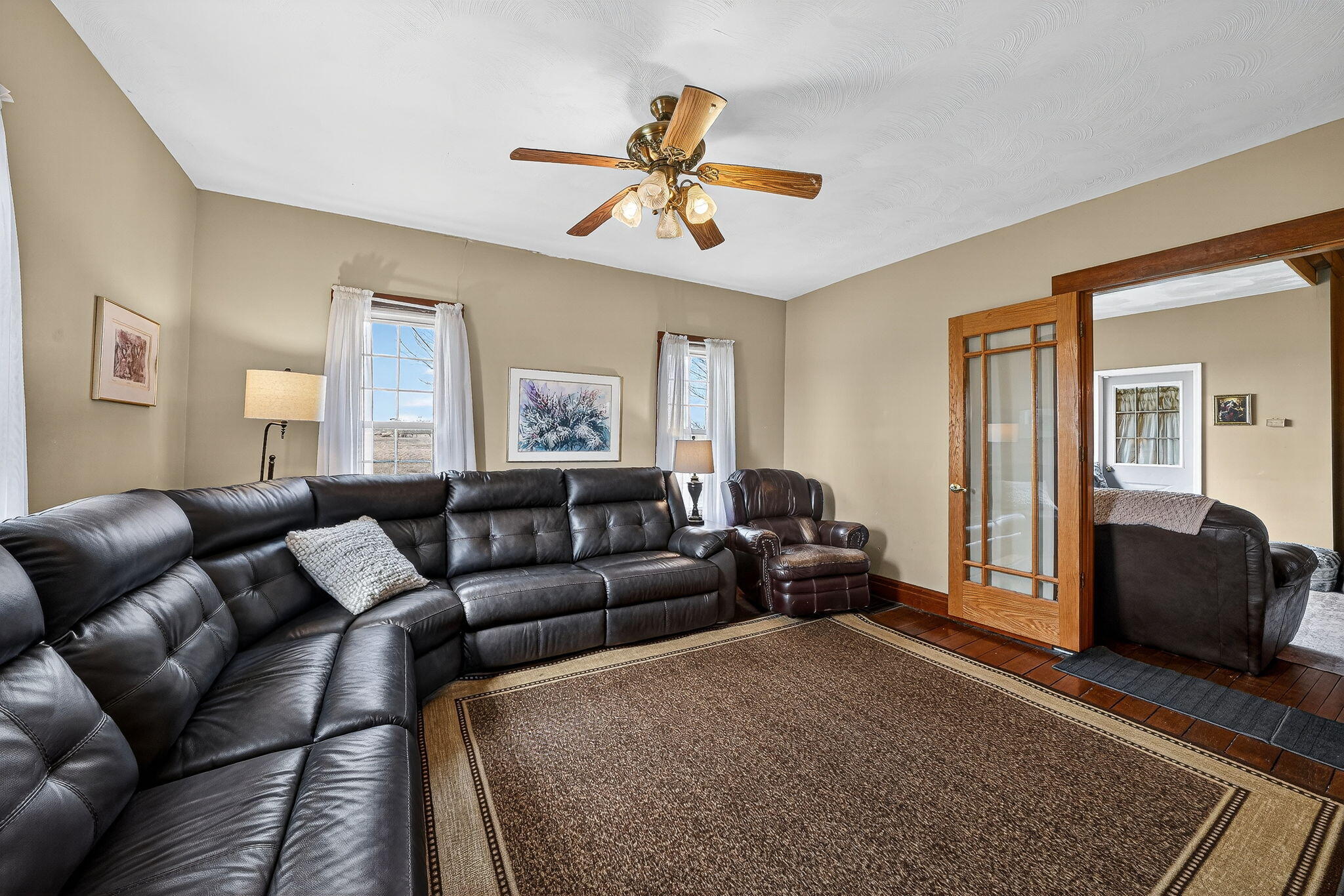 11403 Highway 10 Argos, IN 46501 - Photo 16 of 50 a living room with furniture and a rug