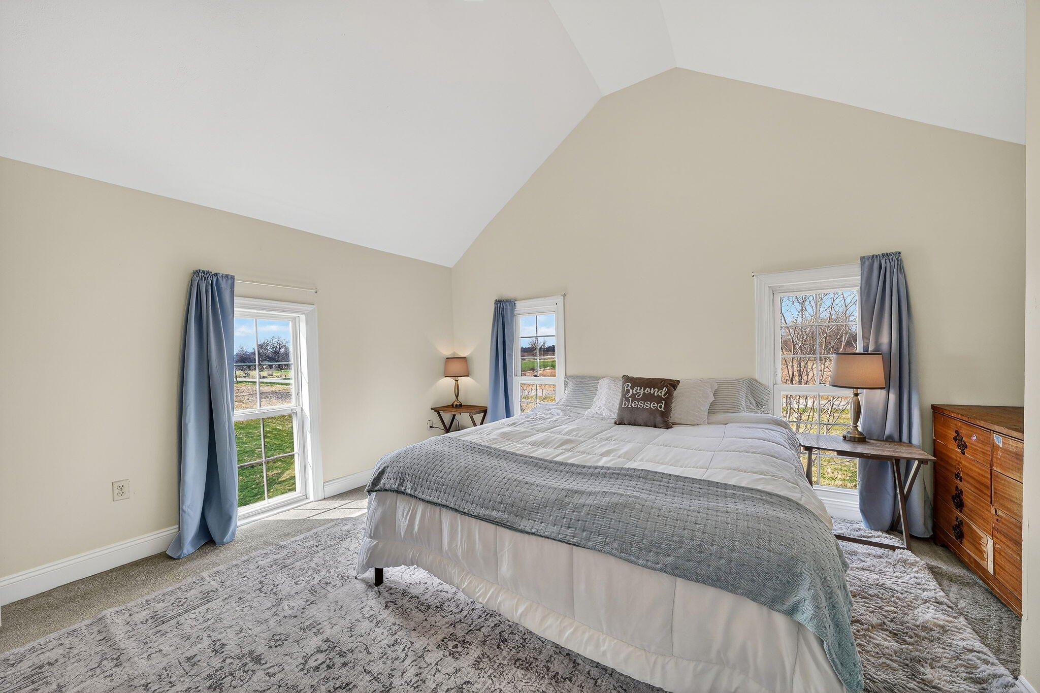 11403 Highway 10 Argos, IN 46501 - Photo 24 of 50 a bedroom with a bed a bookshelf a desk and chair