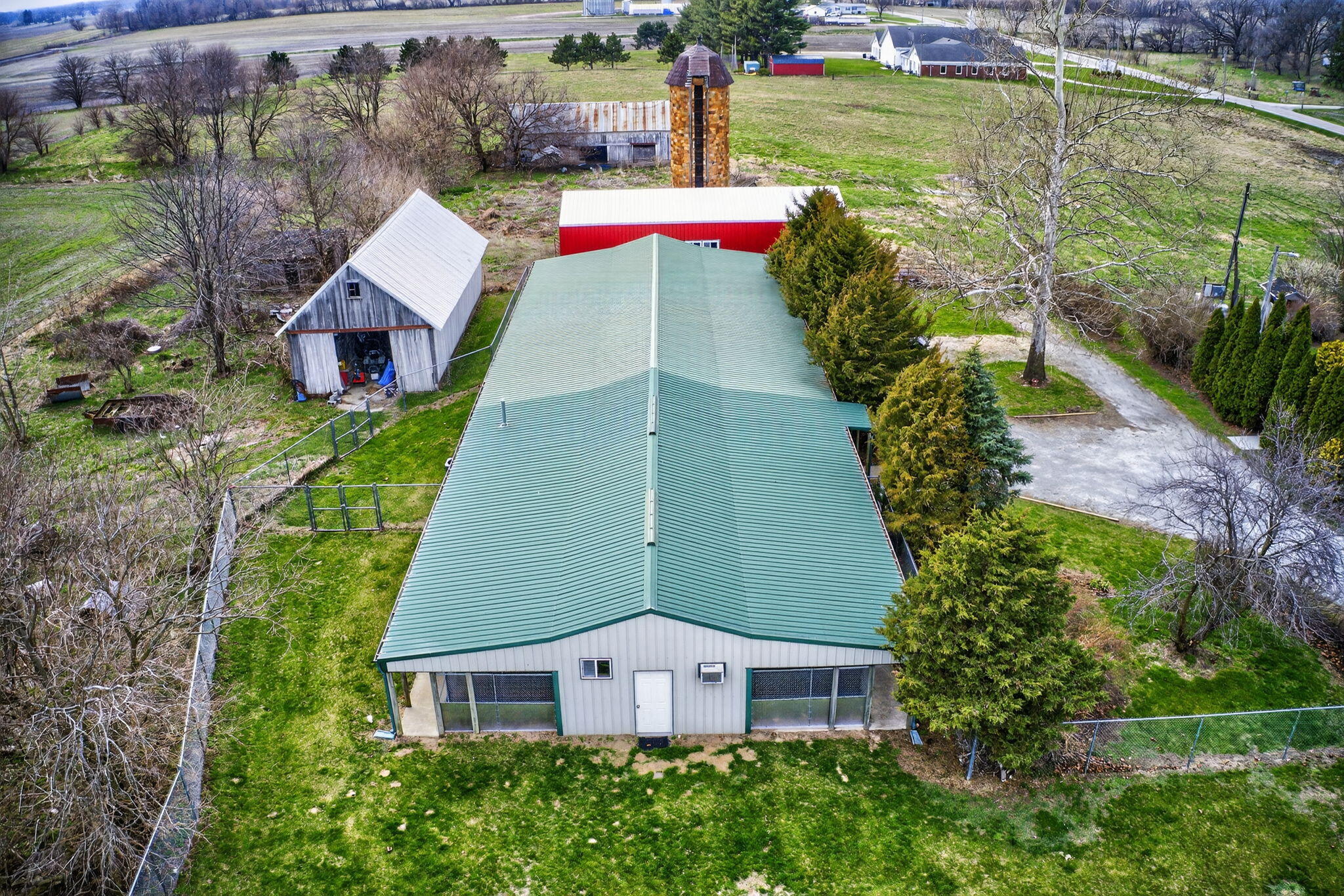 11403 Highway 10 Argos, IN 46501 - Photo 26 of 50 an aerial view of a house