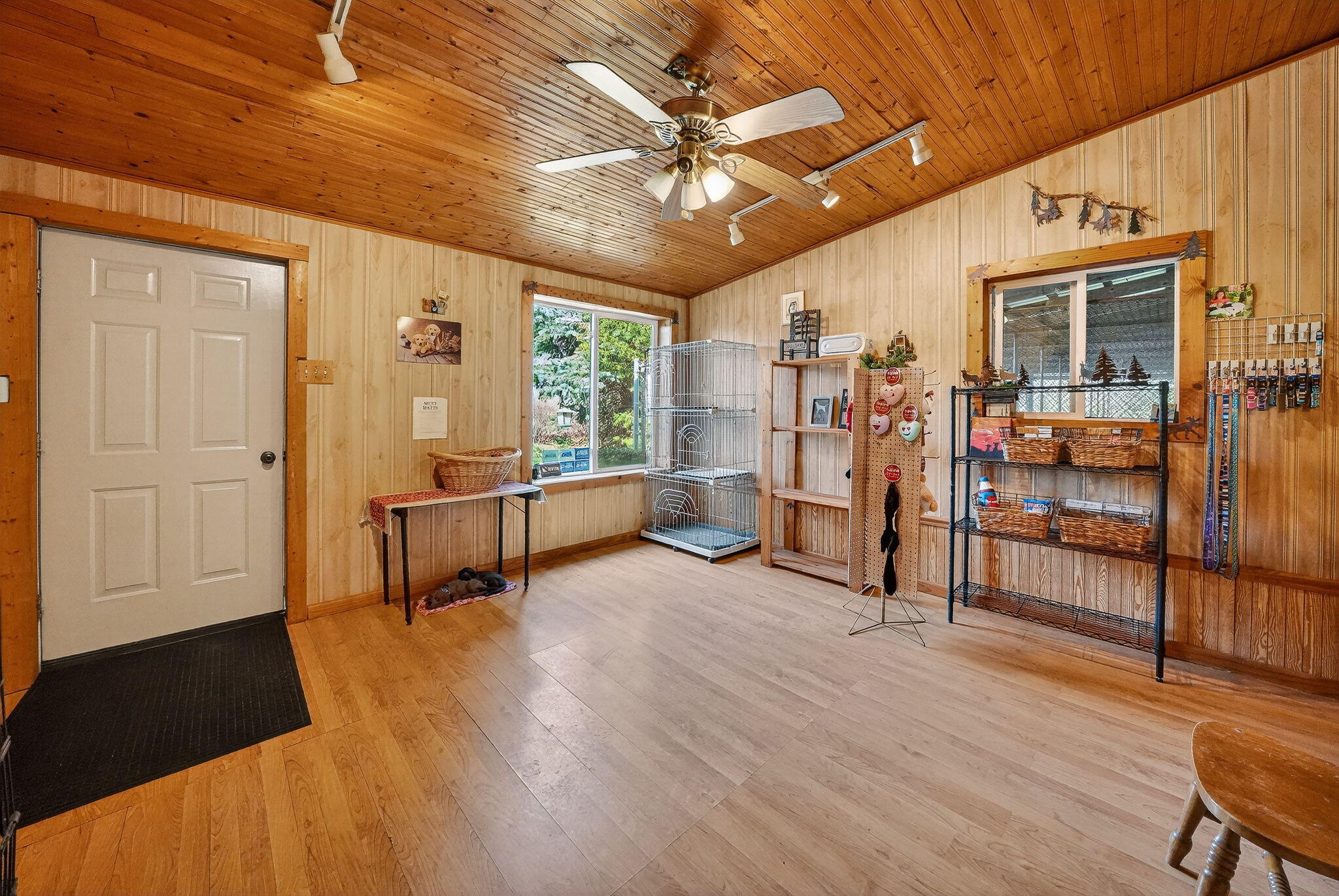 11403 Highway 10 Argos, IN 46501 - Photo 30 of 50 a view of a livingroom with furniture and a ceiling fan